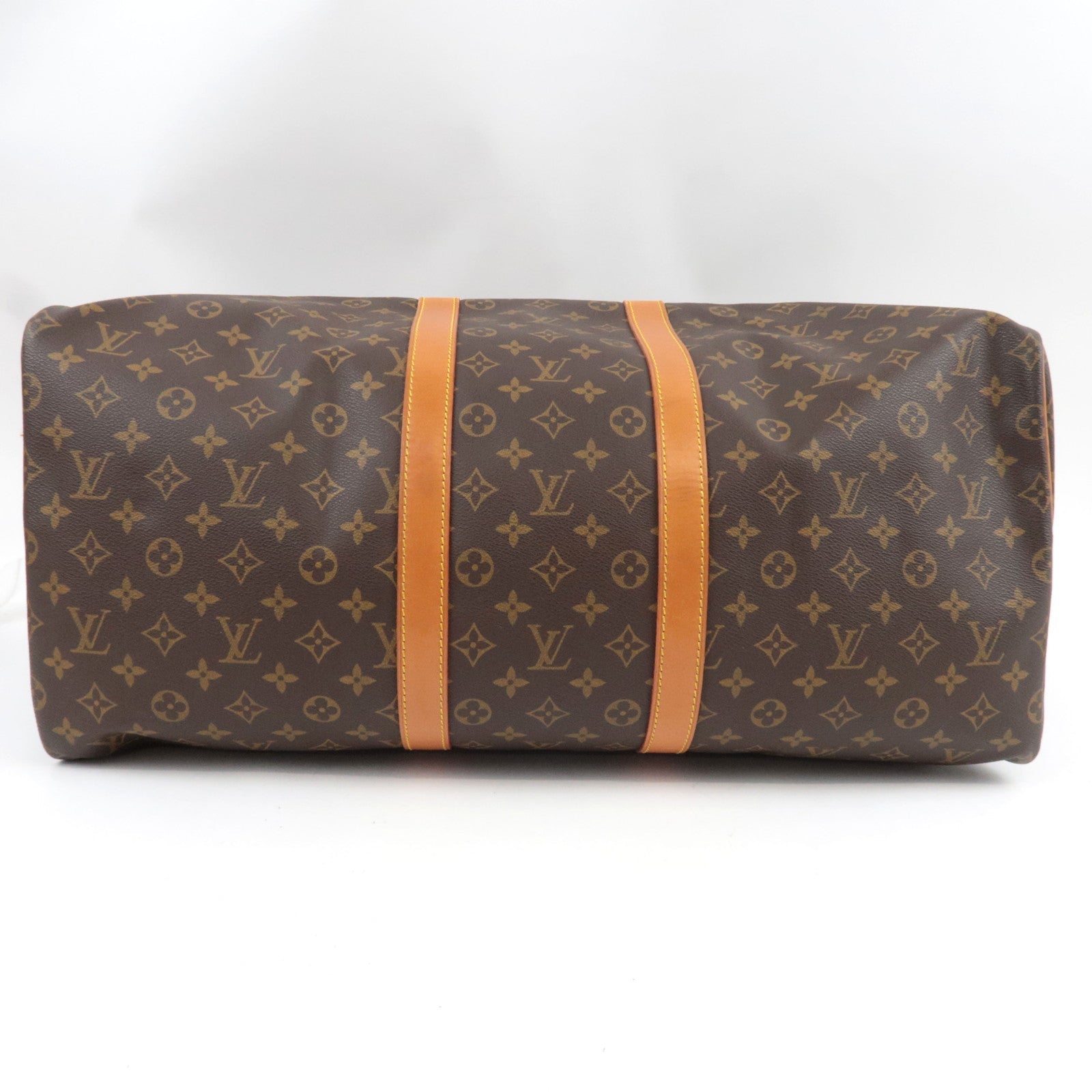 Louis Vuitton Monogram Keepall Bandouliere 55 Travel Bag M41414 FH0920 *Strap, Poignet