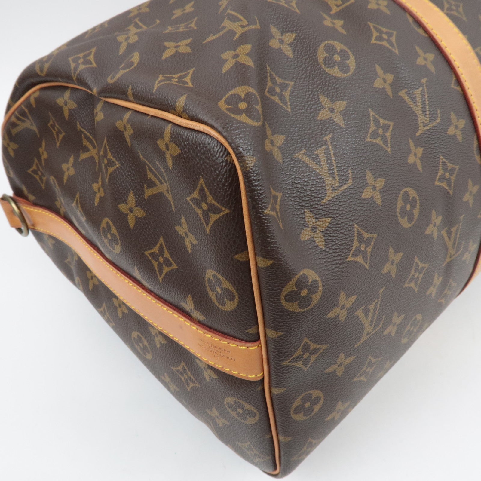Louis Vuitton Monogram Keepall Bandouliere 50 M41416 VI0930 *Strap, Name tag, Poignet