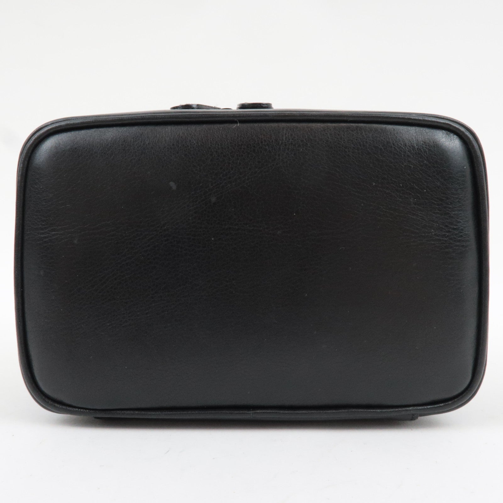 GUCCI Horsebit Leather Vanity Bag Black 032.1956.0 141 *Box