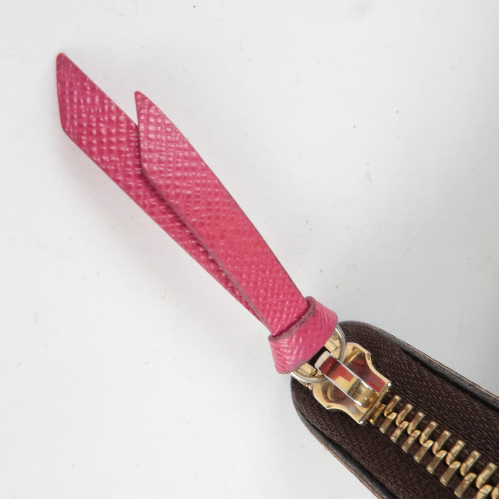 Louis Vuitton Monogram Portefeuille Clemence Long Wallet Fuchsia M60742 CA2146 *Box, Dust bag