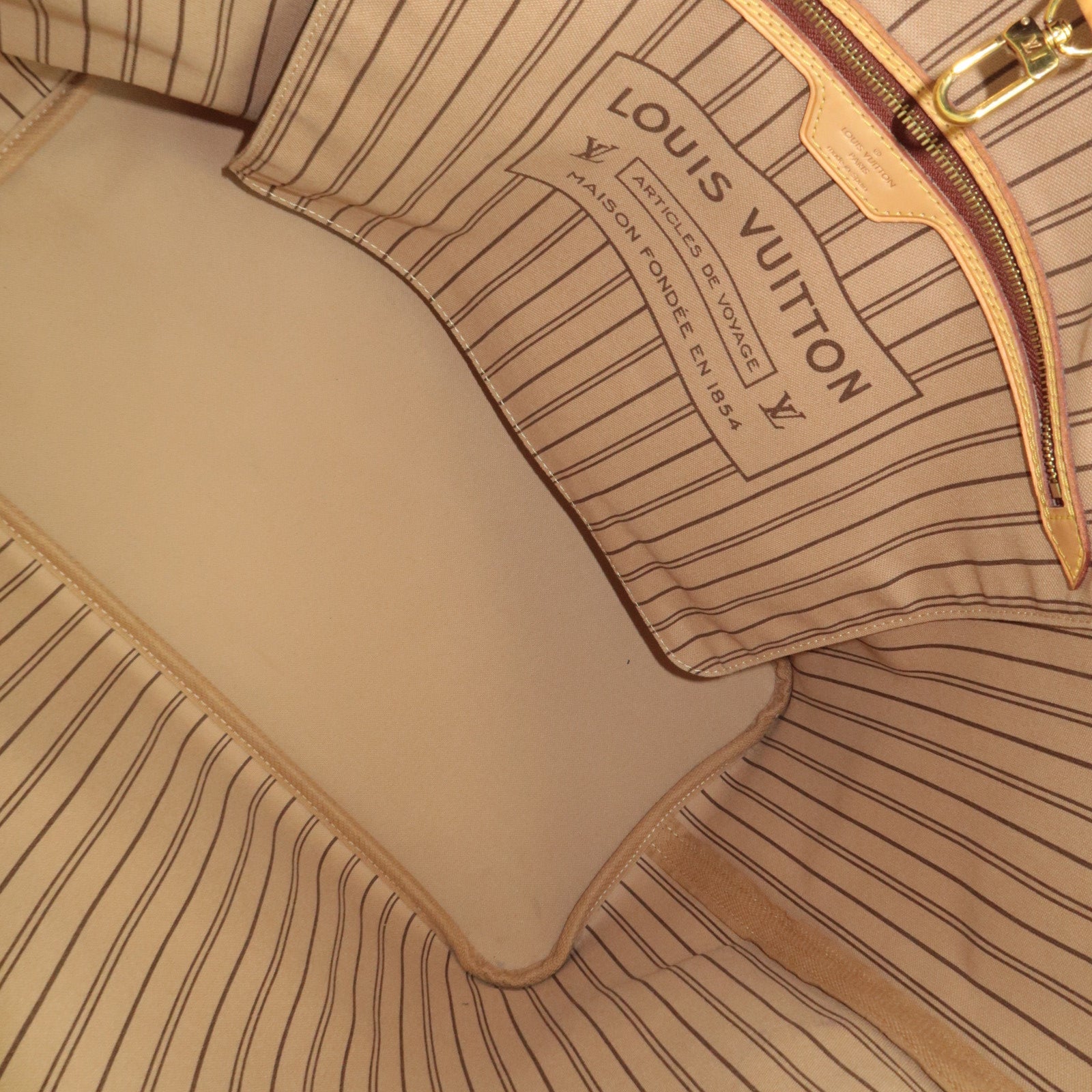 Louis Vuitton Monogram Neverfull GM Tote Bag M46978 GI4123 *Pouch