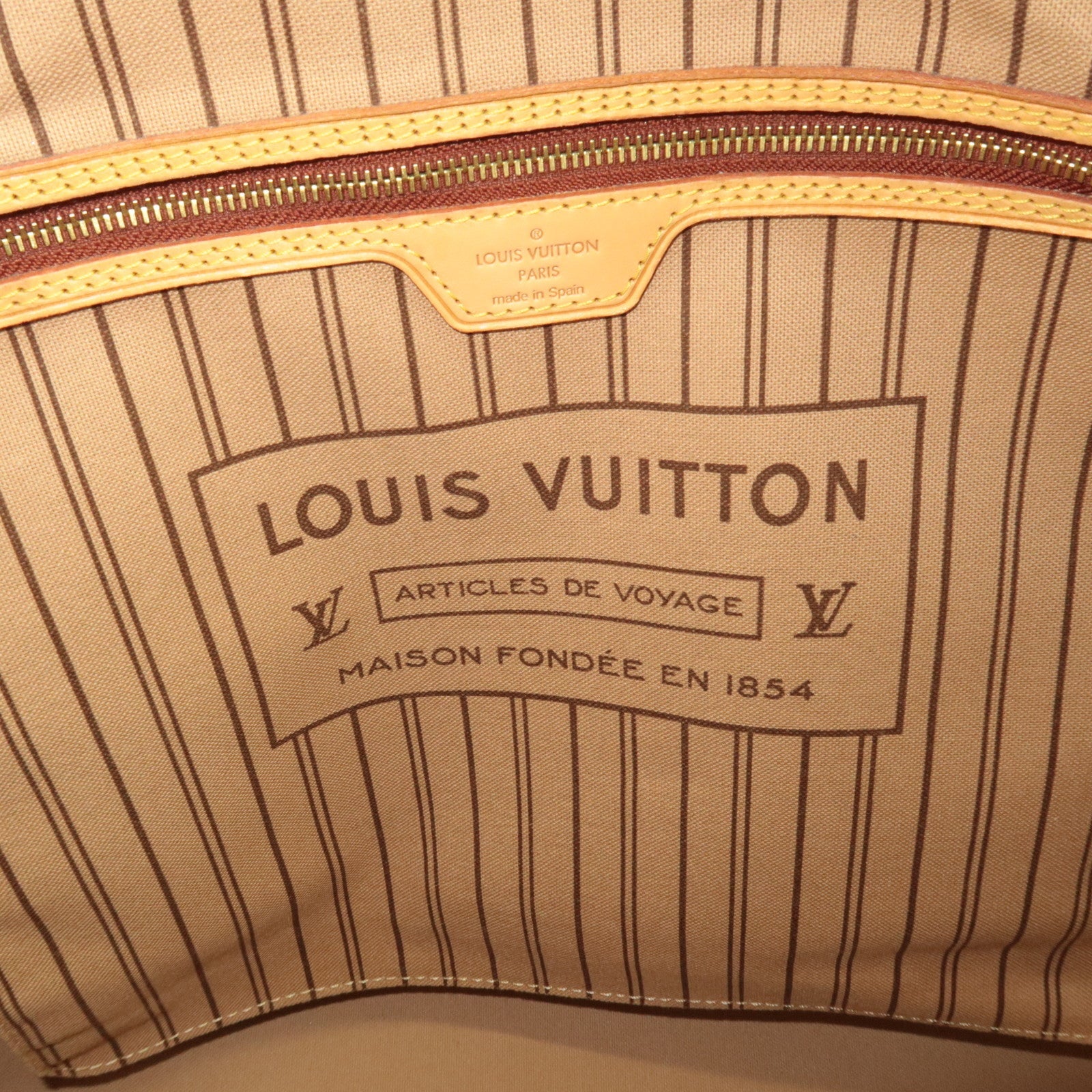 Louis Vuitton Monogram Neverfull GM Tote Bag M46978 GI4123 *Pouch