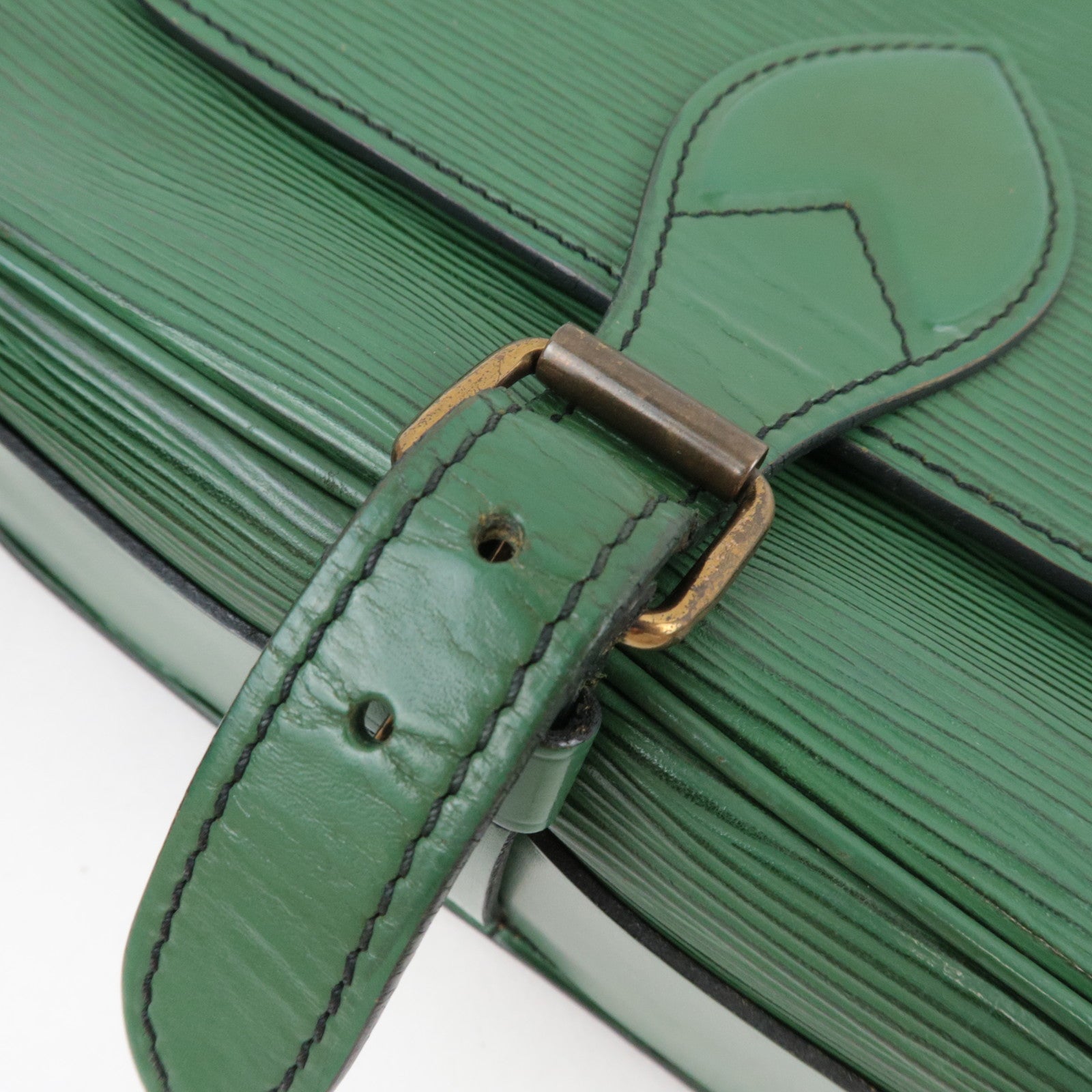 Louis Vuitton Epi Cartouchiere Shoulder Bag Borneo Green M52244 MI1910