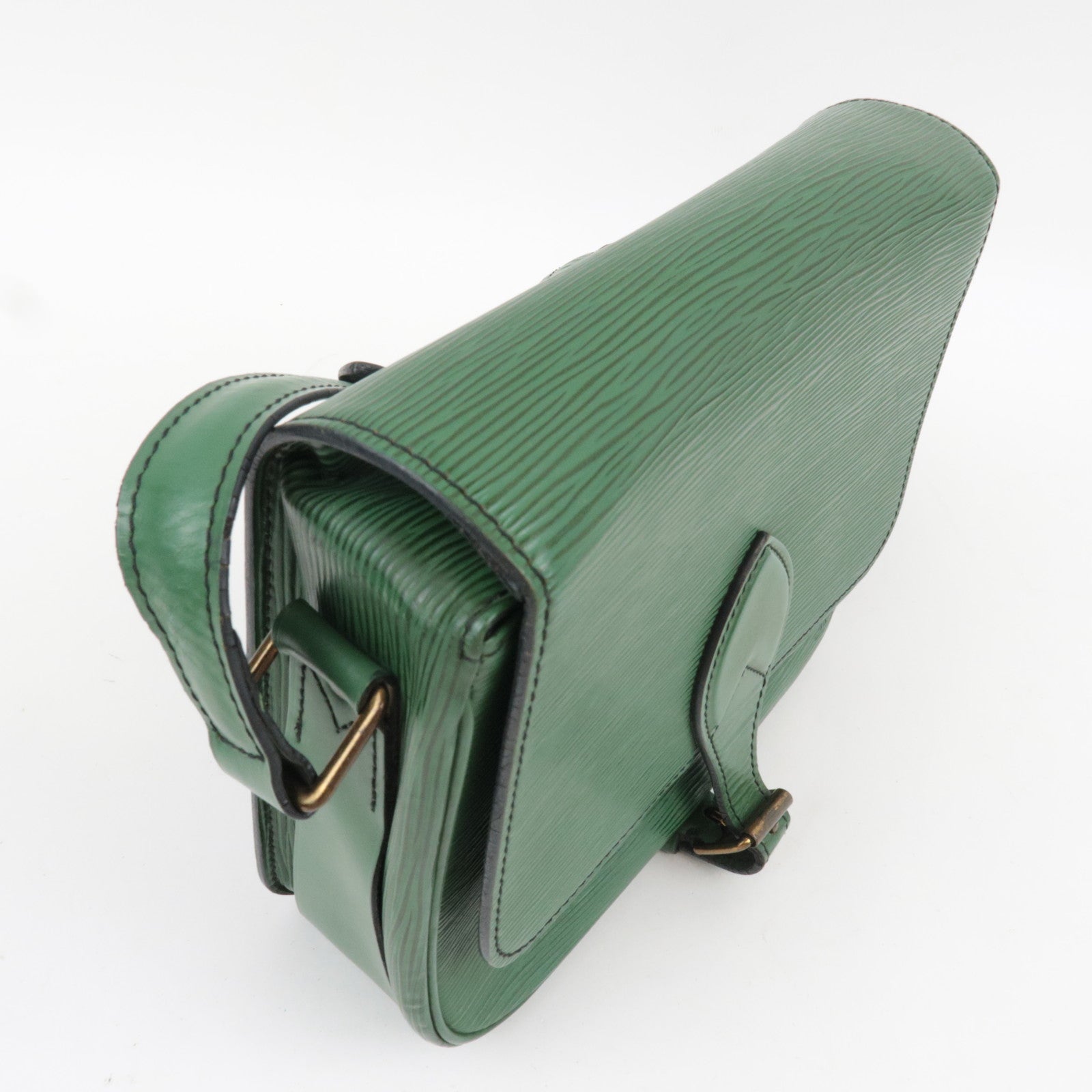 Louis Vuitton Epi Cartouchiere Shoulder Bag Borneo Green M52244 MI1910