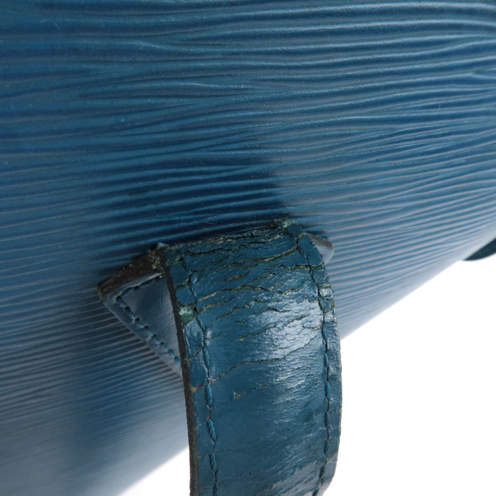 Louis Vuitton Epi Saint Jacques Shopping Tote Bag Toledo Blue M52265 AS1905