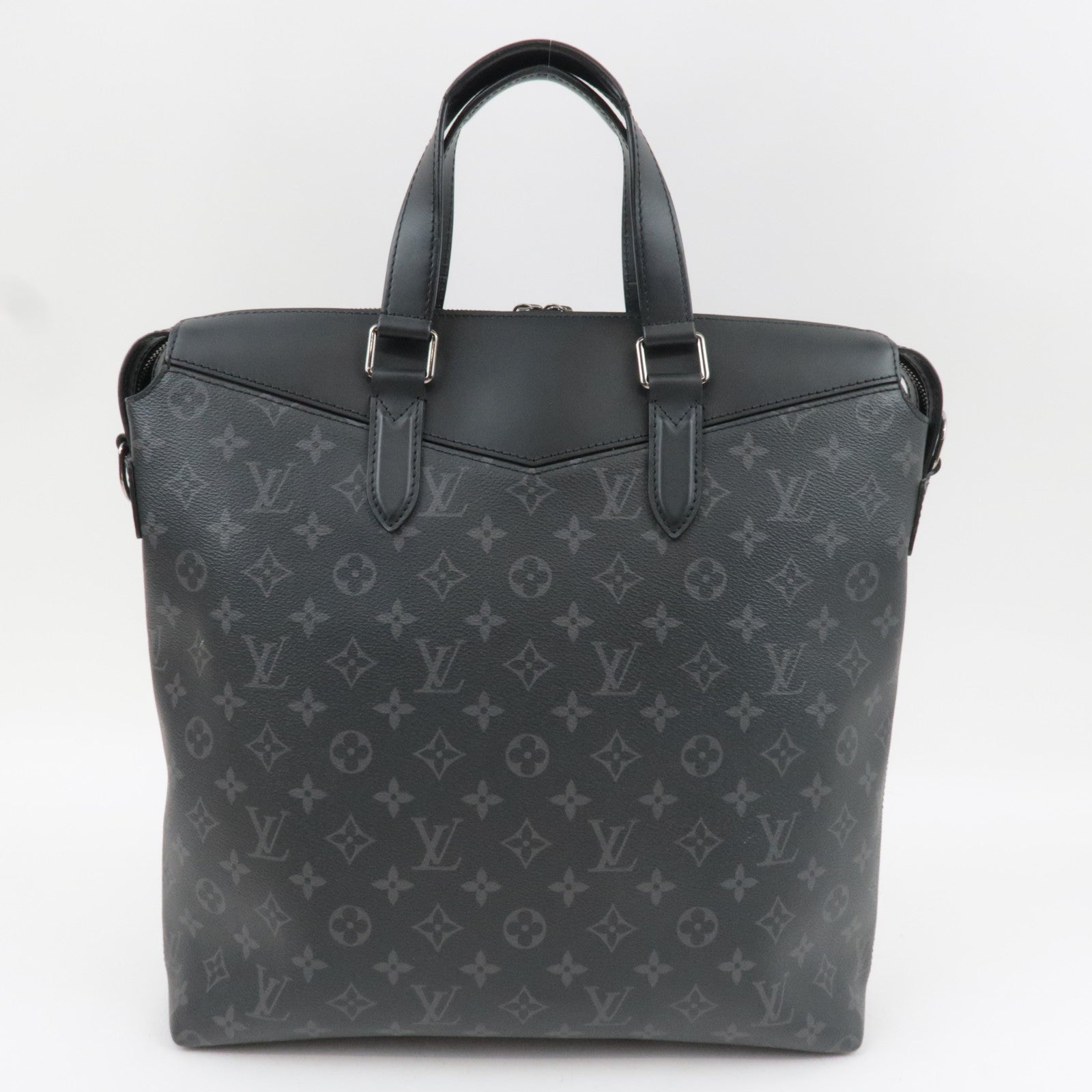 Louis Vuitton Monogram Eclipse Tote Explorer Tote Bag M40567 AR1148 *Dust bag, Strap