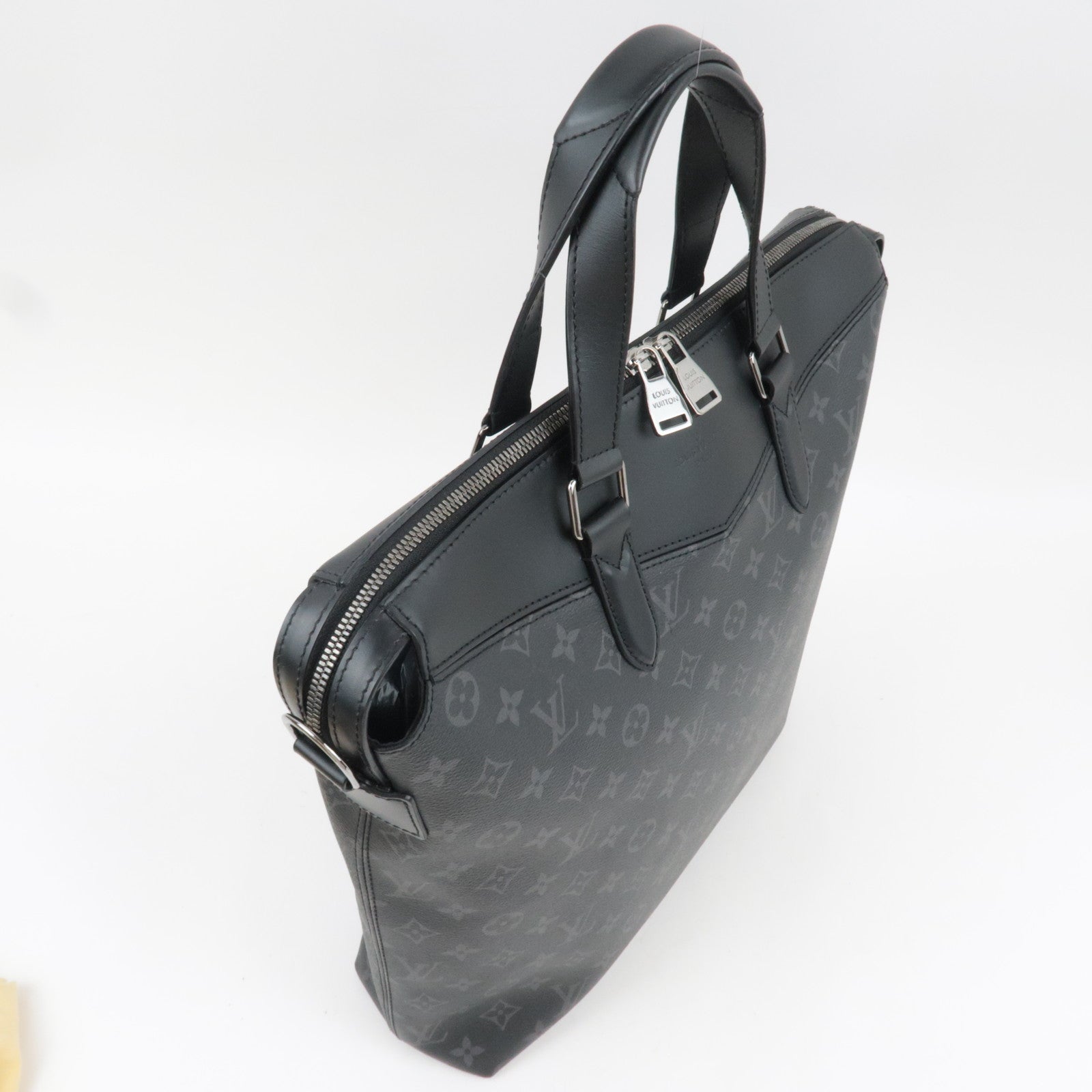 Louis Vuitton Monogram Eclipse Tote Explorer Tote Bag M40567 AR1148 *Dust bag, Strap