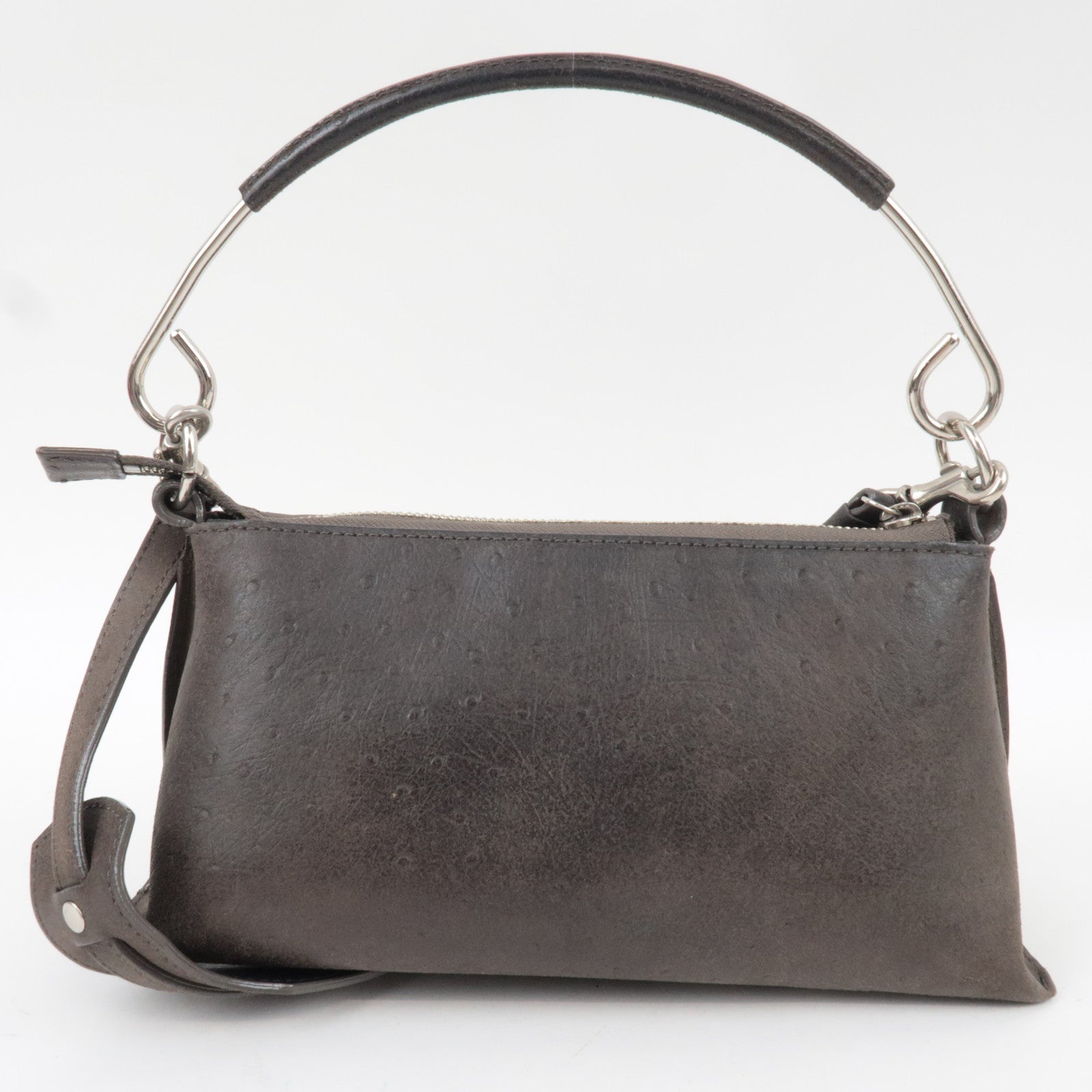 Hunting World Ostrich 2Way Shoulder Bag Brown