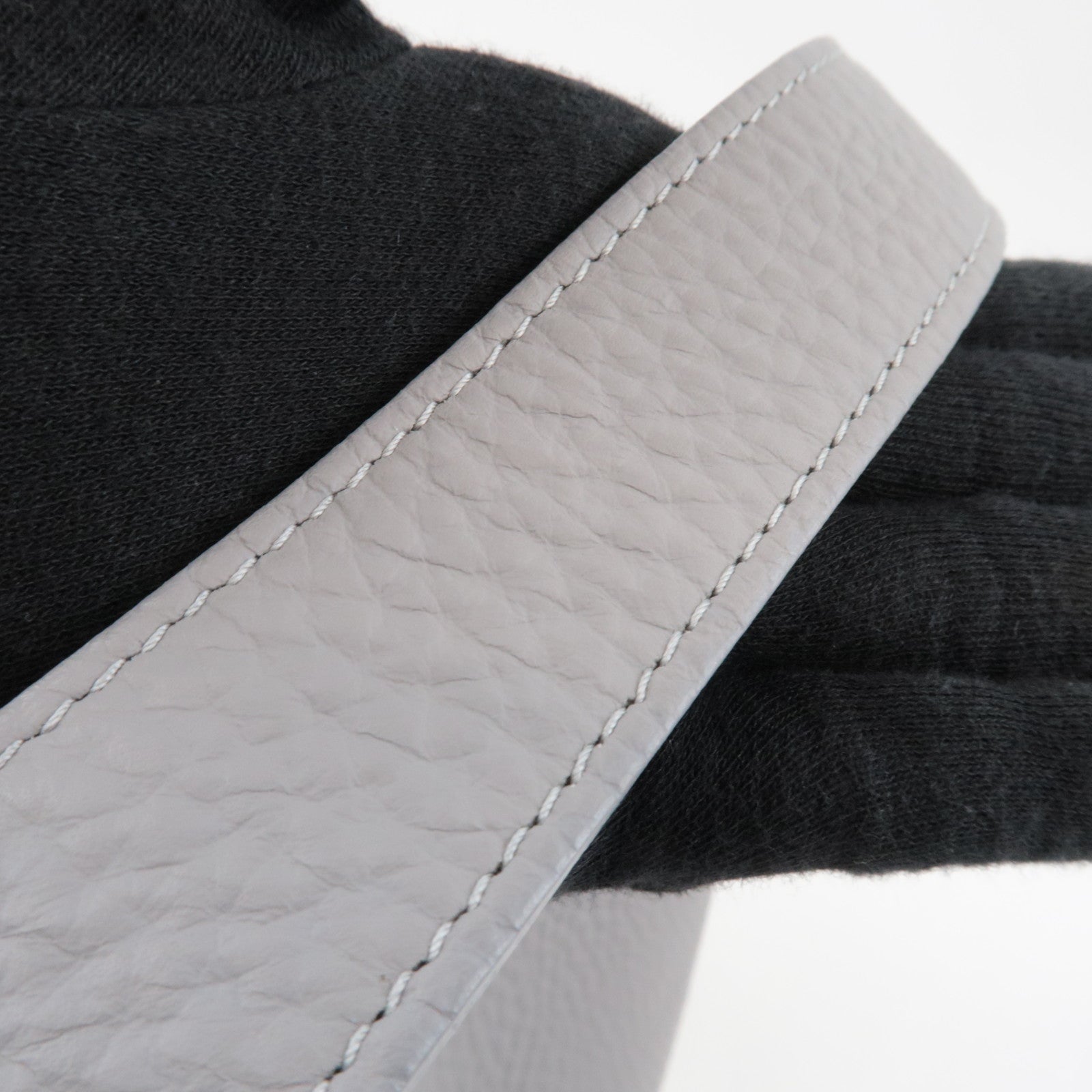 FURLA Leather 2Way Shoulder Bag Gray *Strap