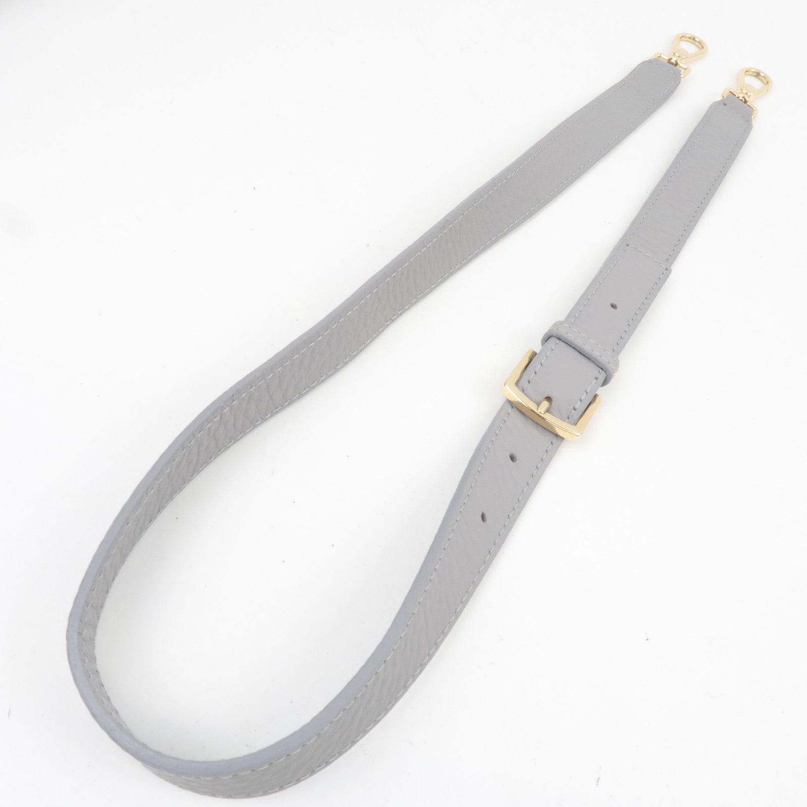 FURLA Leather 2Way Shoulder Bag Gray *Strap