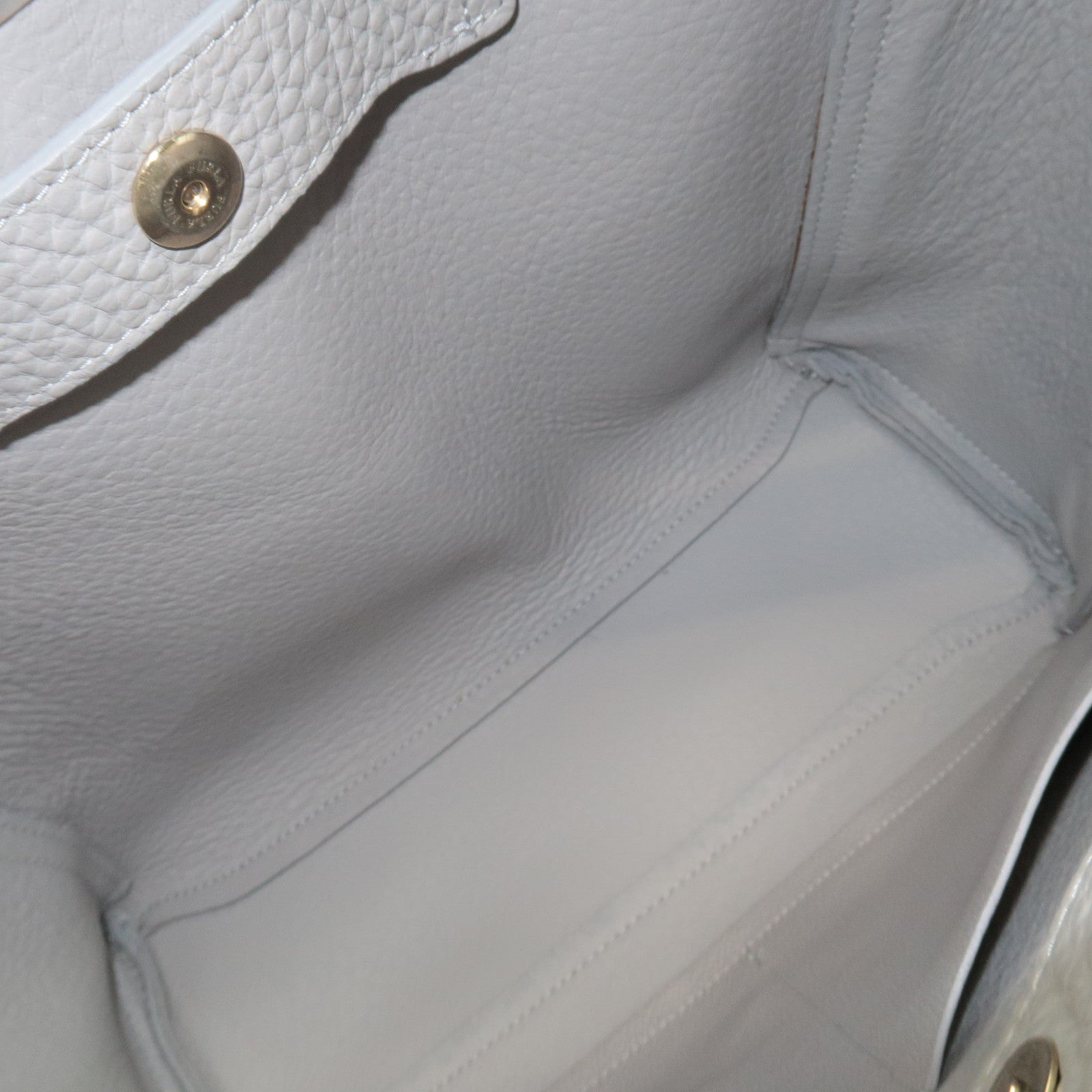 FURLA Leather 2Way Shoulder Bag Gray *Strap