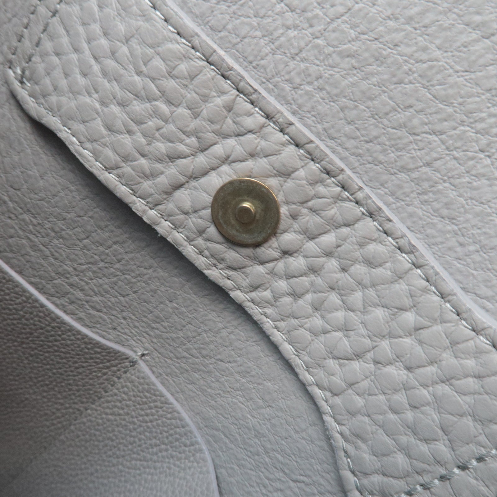 FURLA Leather 2Way Shoulder Bag Gray *Strap