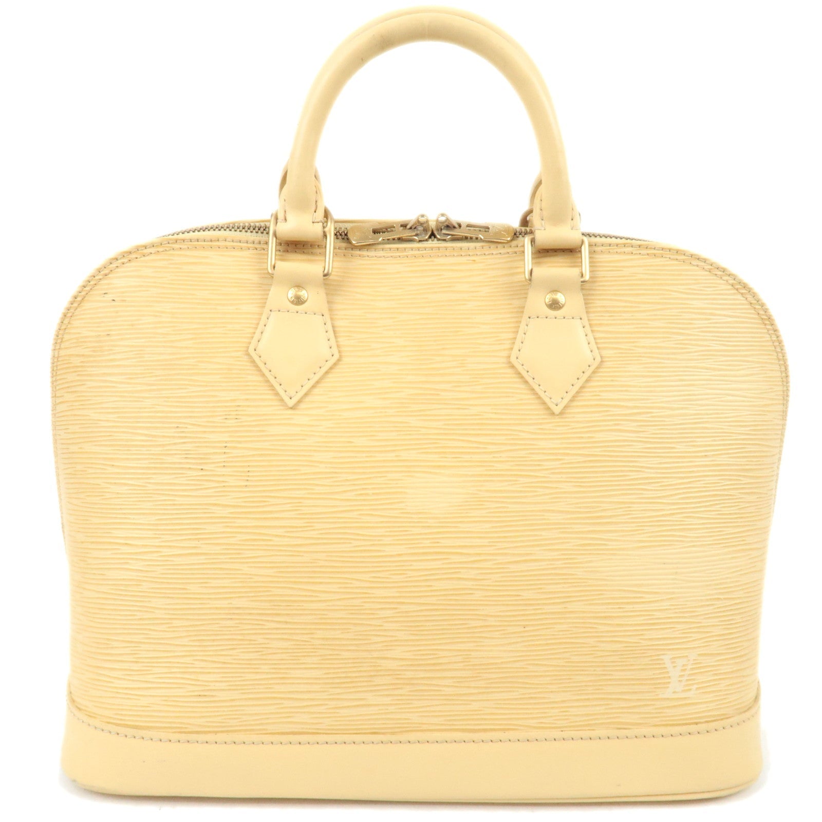 Louis Vuitton Epi Alma Handbag Vanilla M5214A AR101083185