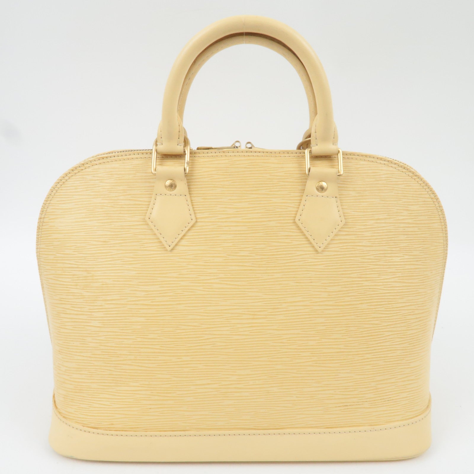 Louis Vuitton Epi Alma Handbag Vanilla M5214A AR1010