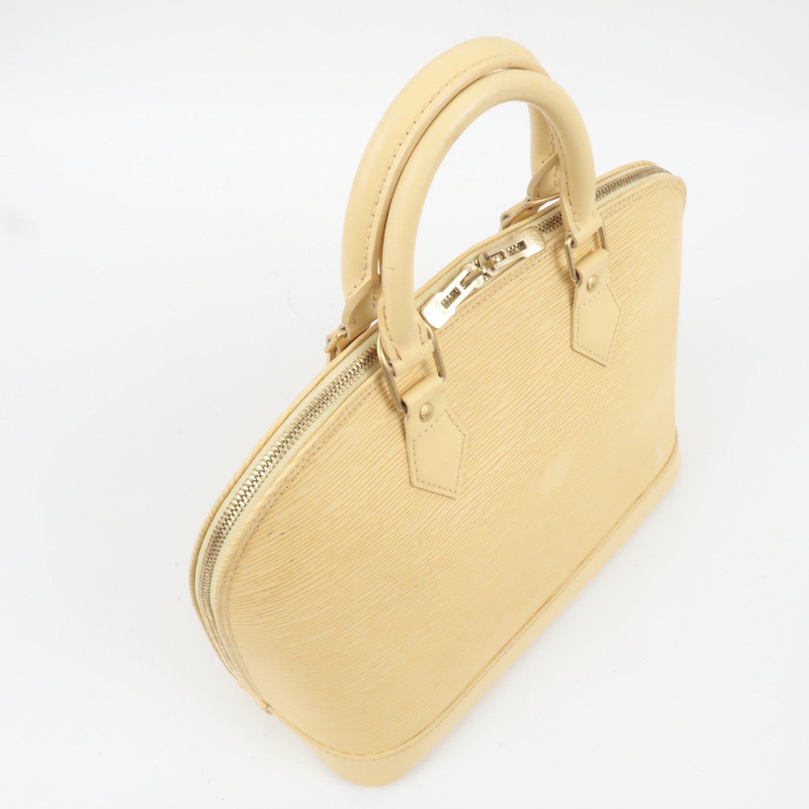 Louis Vuitton Epi Alma Handbag Vanilla M5214A AR1010
