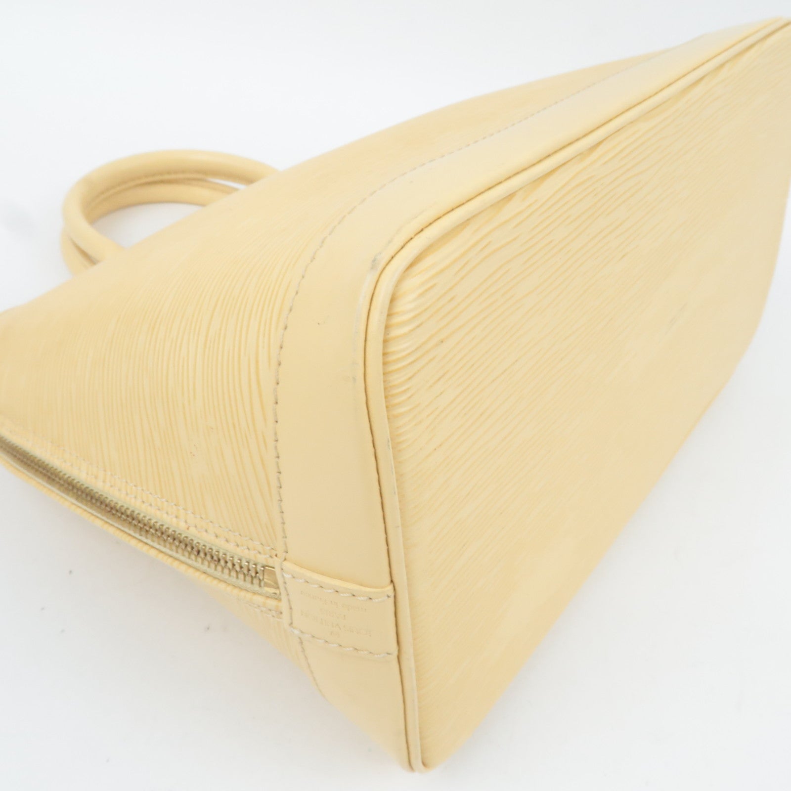 Louis Vuitton Epi Alma Handbag Vanilla M5214A AR1010