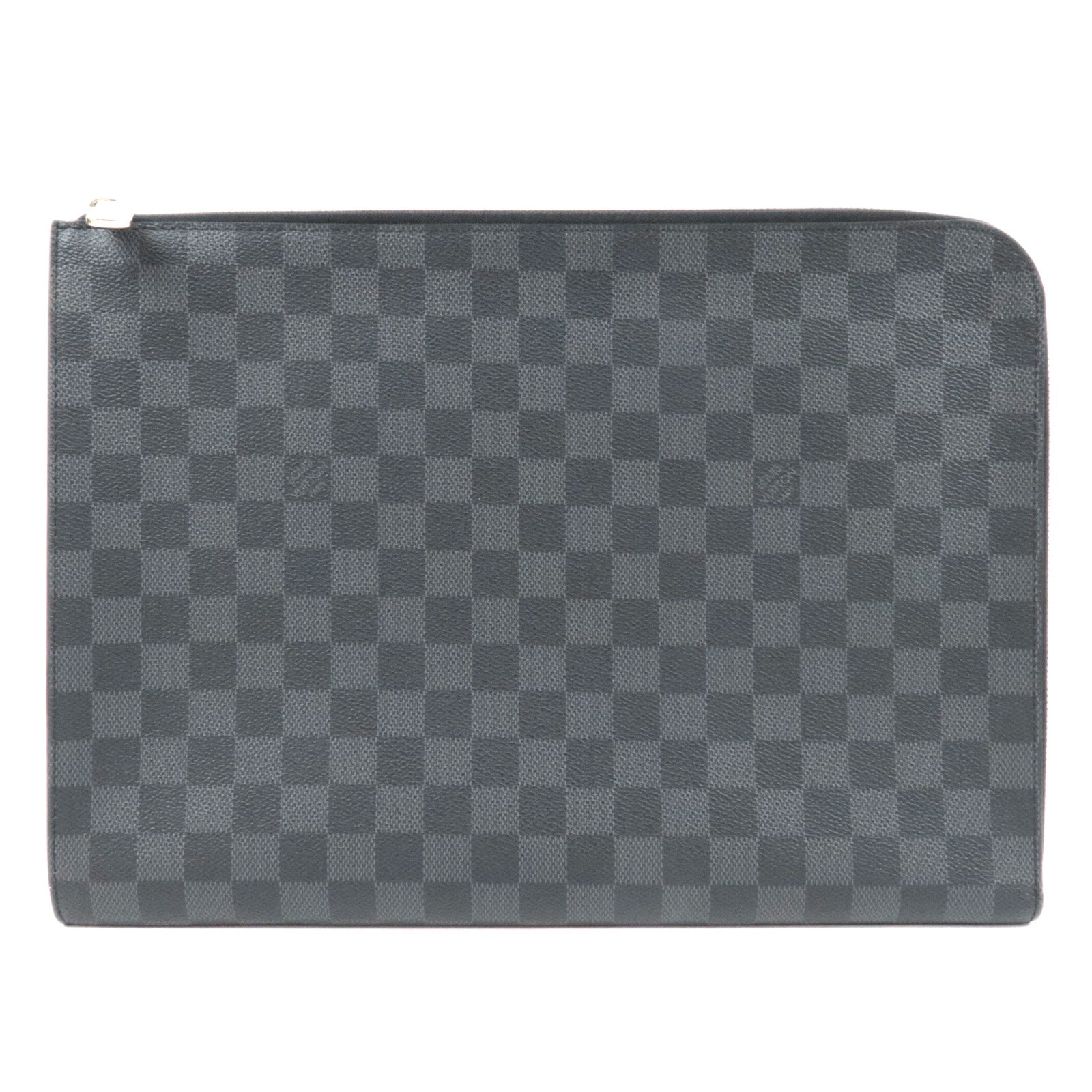 Louis Vuitton Damier Graphite Pochette Jules GM Clutch Bag N41501 RFID *Box, Dust bag83193