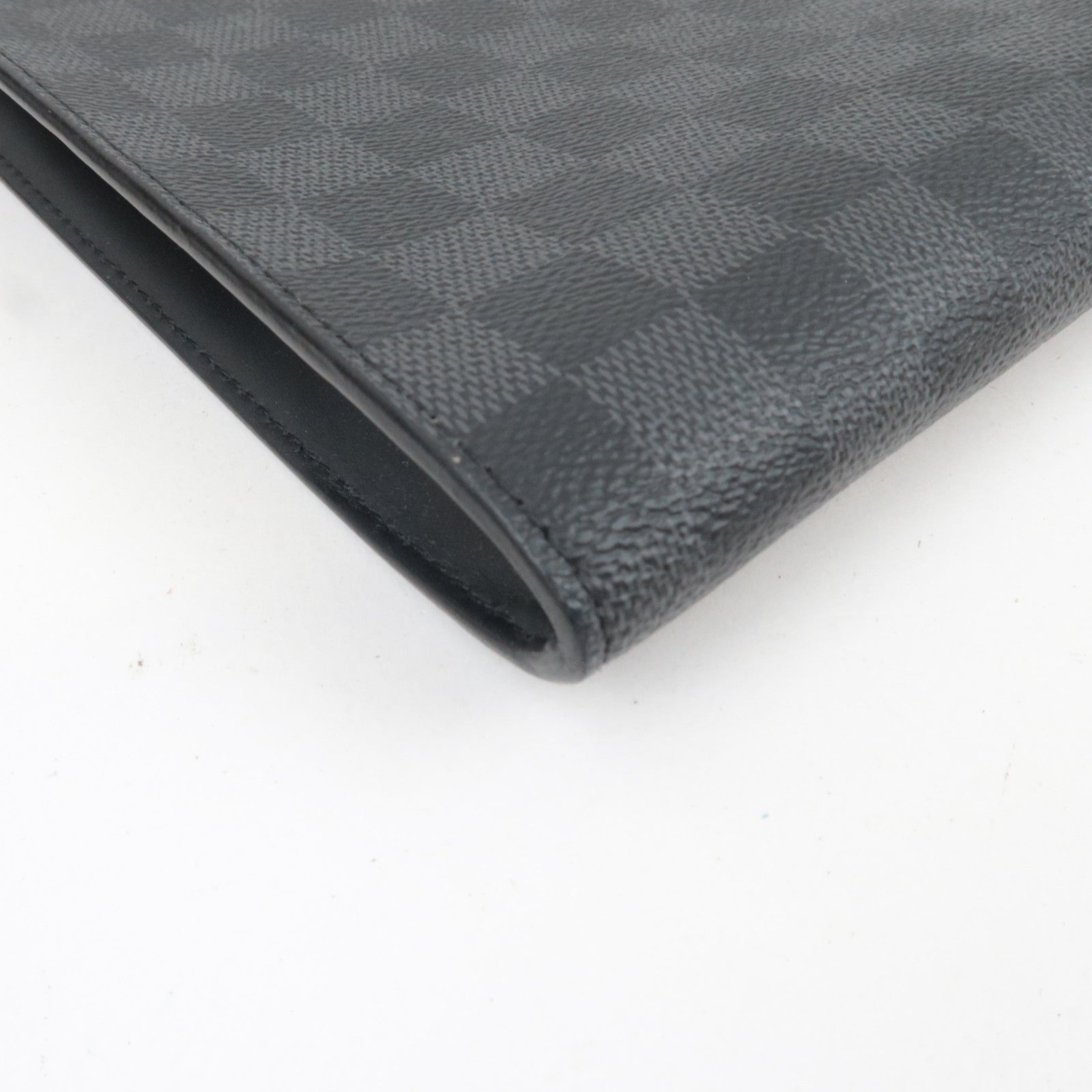 Louis Vuitton Damier Graphite Pochette Jules GM Clutch Bag N41501 RFID *Box, Dust bag