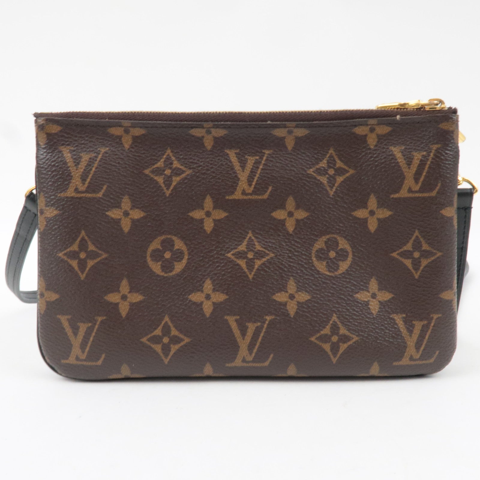 Louis Vuitton Monogram Giant Reverse Pochette Double Zip Shoulder Bag M69203 MI2280
