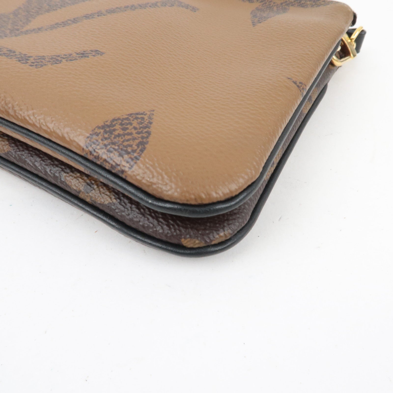 Louis Vuitton Monogram Giant Reverse Pochette Double Zip Shoulder Bag M69203 MI2280