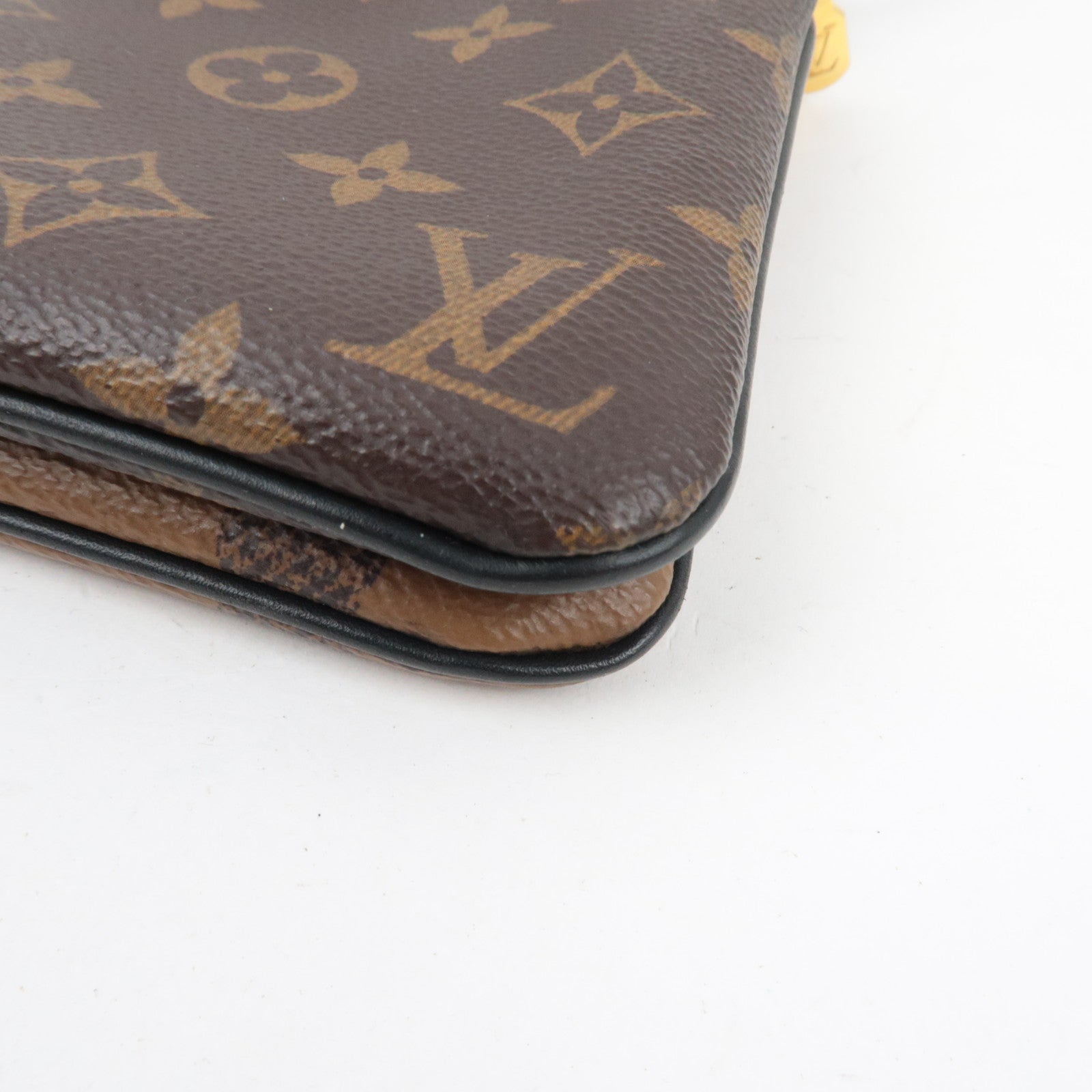 Louis Vuitton Monogram Giant Reverse Pochette Double Zip Shoulder Bag M69203 MI2280