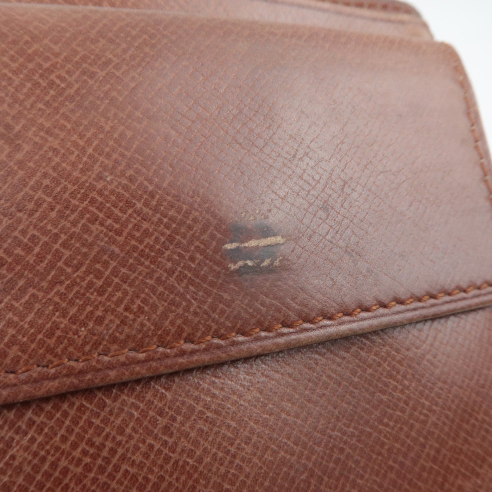 Louis Vuitton Monogram Portefeuille Marco Bi-Fold Wallet MI872