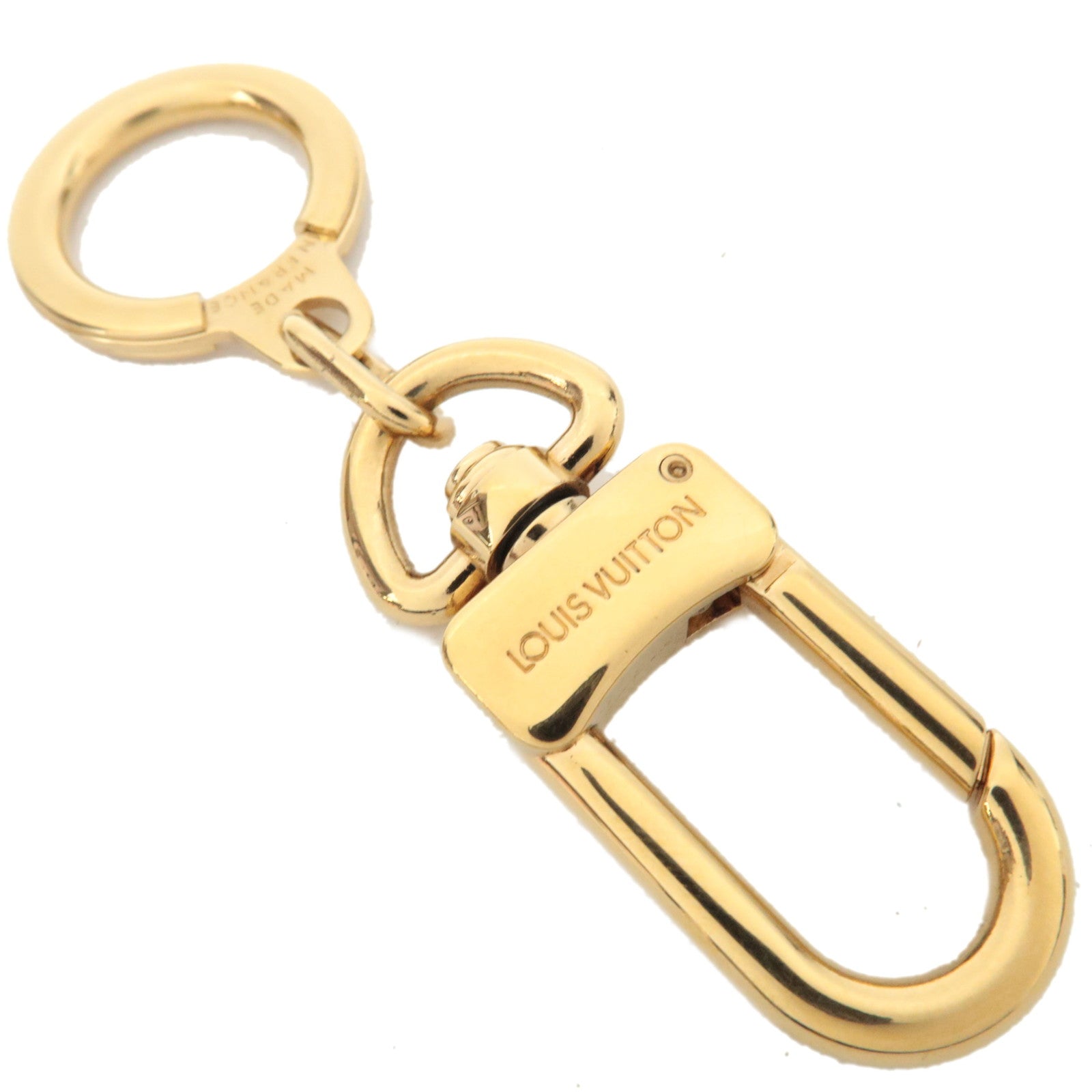 Louis Vuitton Anneau Cles Ano Cles Key Charm Bag Chram Gold Color83260