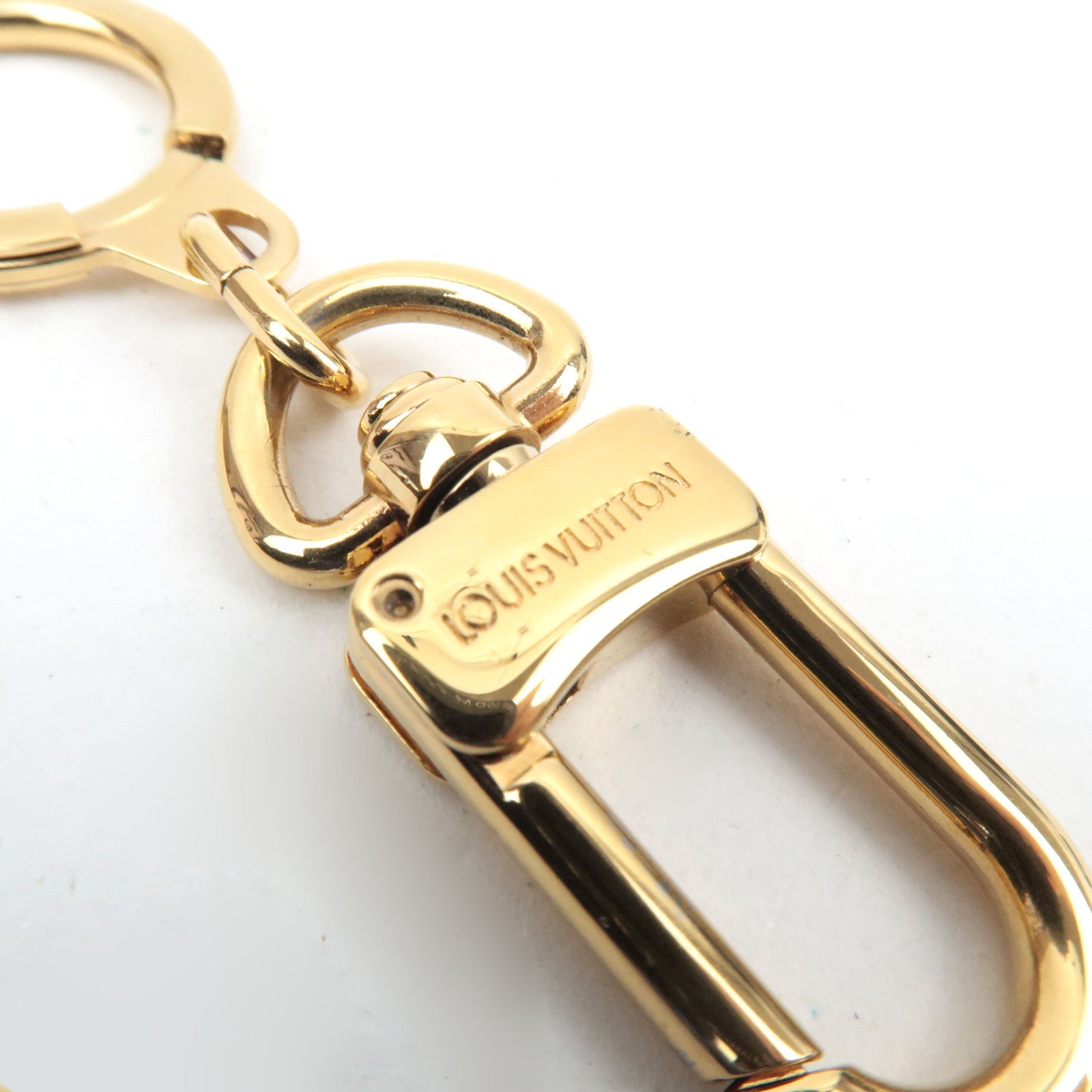 Louis Vuitton Anneau Cles Ano Cles Key Charm Bag Chram Gold Color