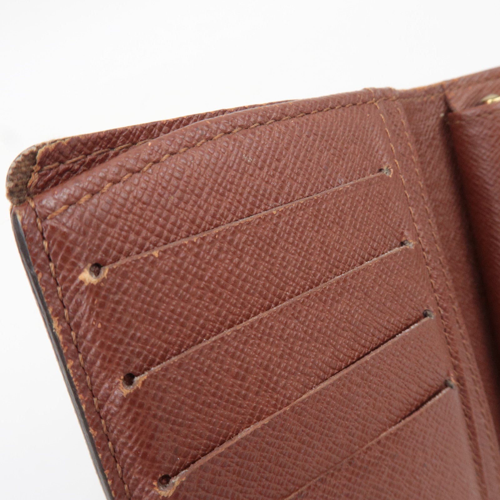 Louis Vuitton Monogram Porte Monnaie Billets Viennois Wallet M61663 CA1021