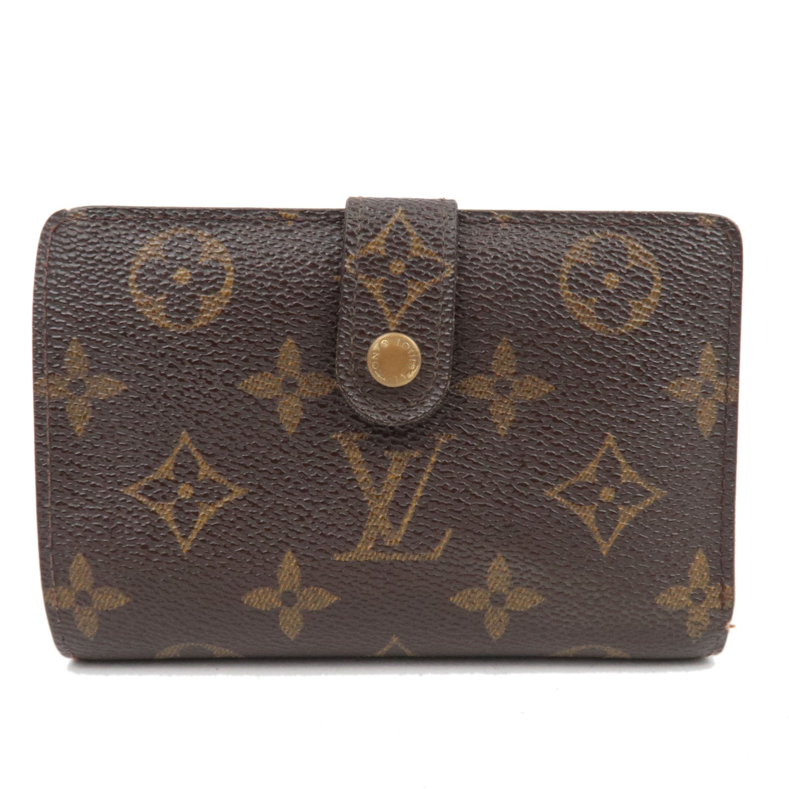 Louis Vuitton Monogram Porte Monnaie Billets Viennois Wallet M61663 CA102183262