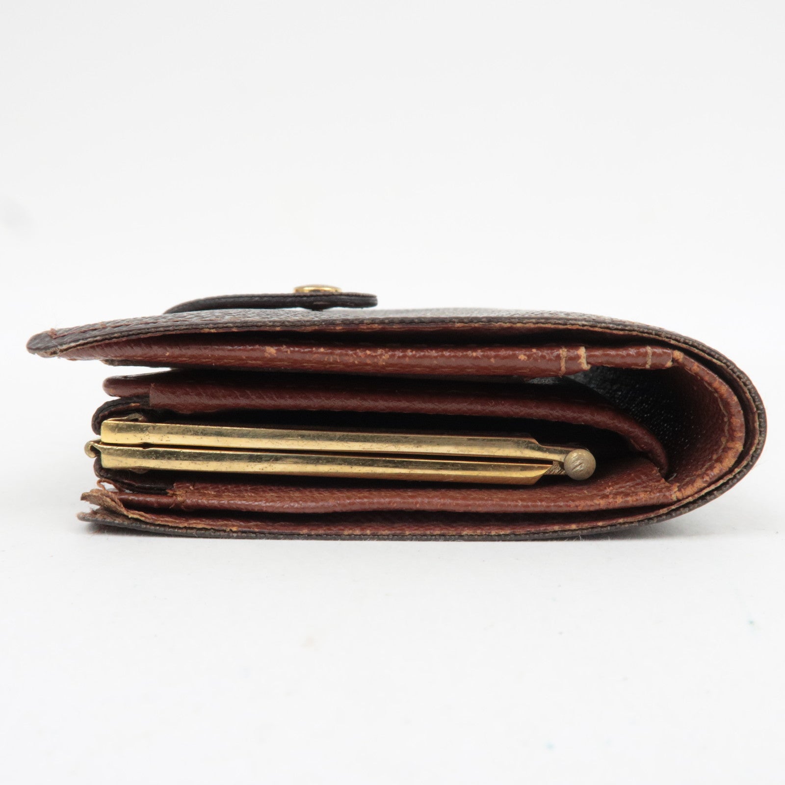 Louis Vuitton Monogram Porte Monnaie Billets Viennois Wallet M61663 CA1021