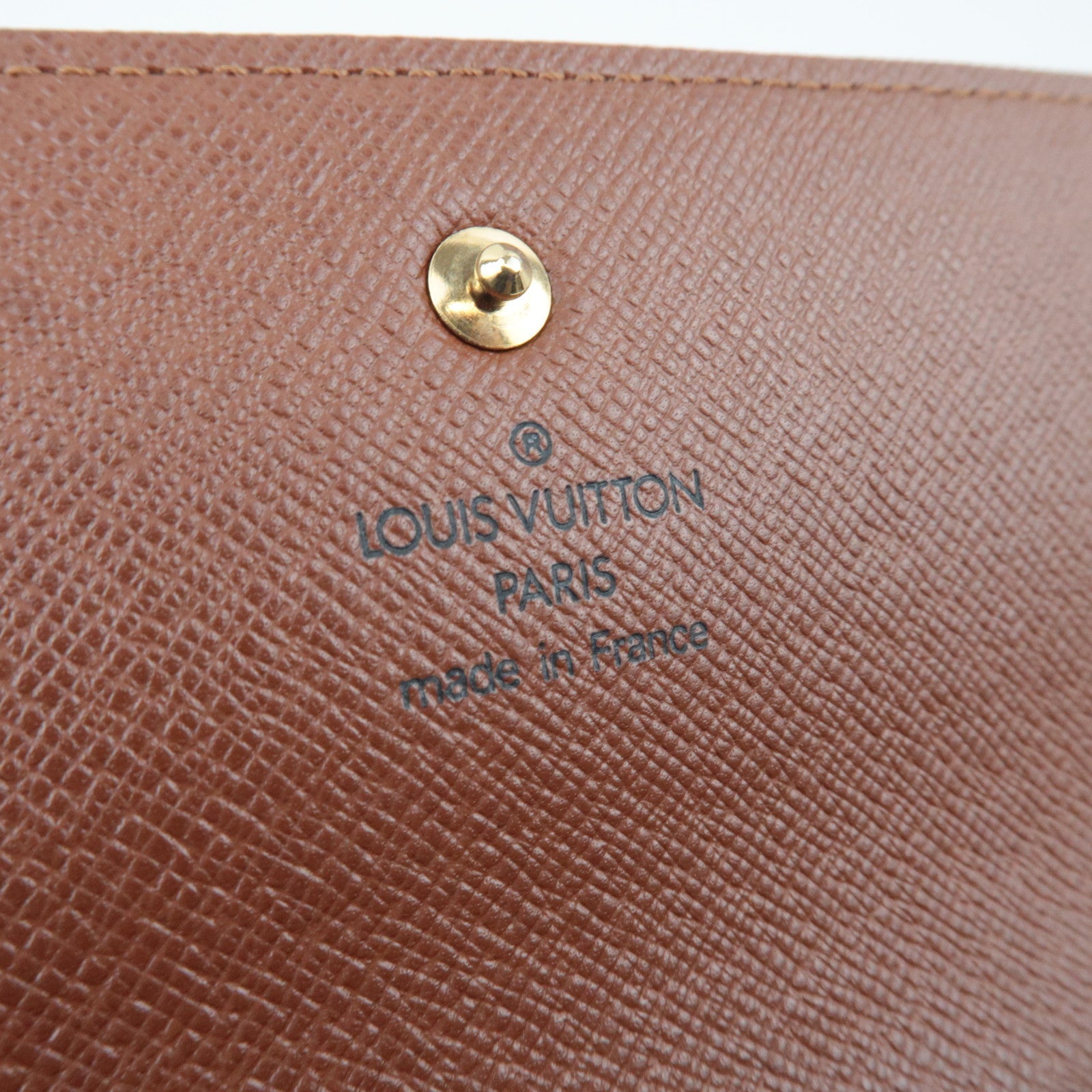 Louis Vuitton Monogram Portefeuille International Long Wallet M61217 TH0093