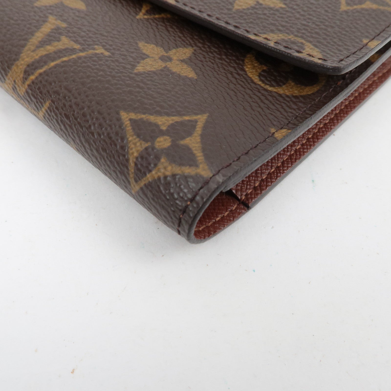 Louis Vuitton Monogram Portefeuille International Long Wallet M61217 TH0093