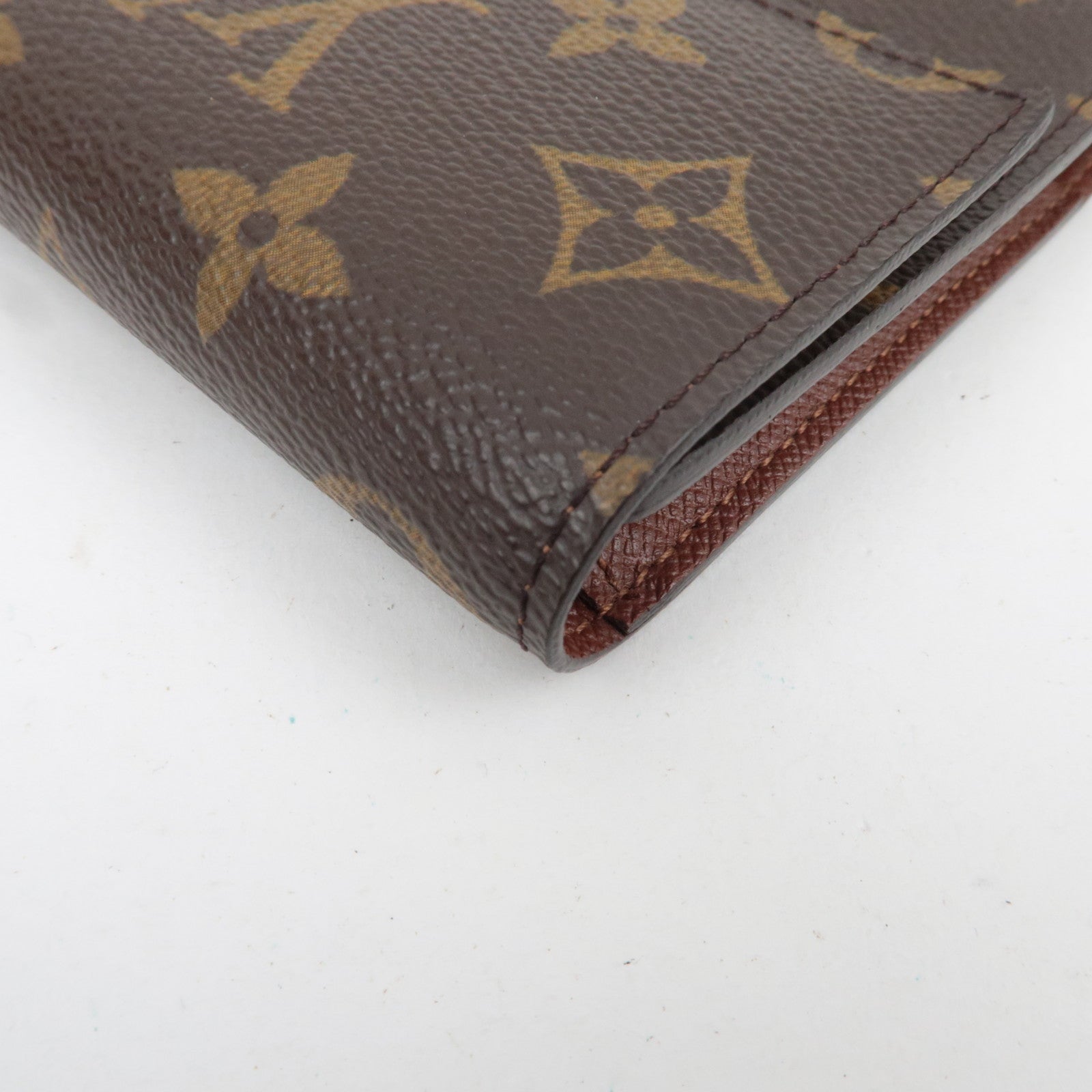 Louis Vuitton Monogram Portefeuille International Long Wallet M61217 TH0093