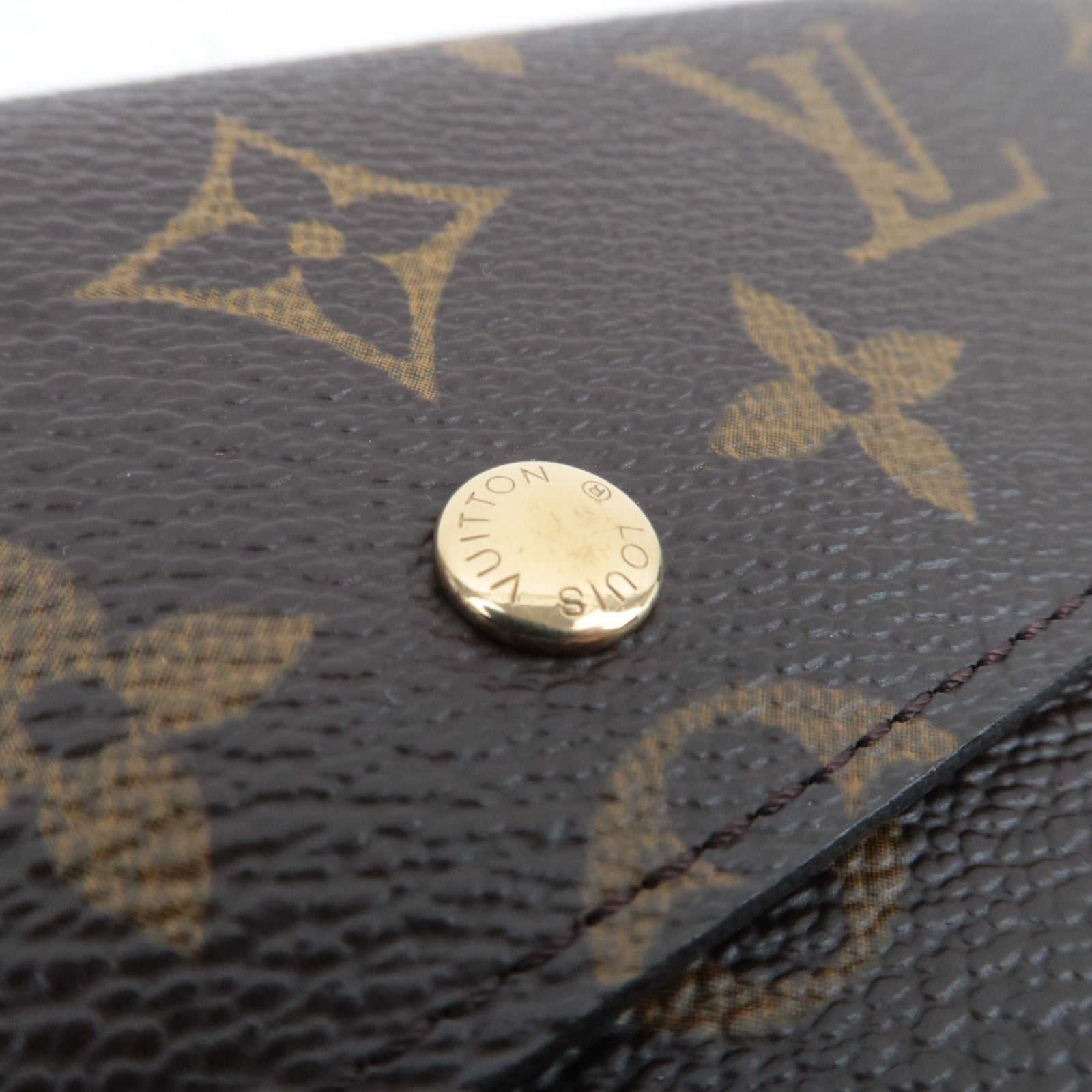 Louis Vuitton Monogram Portefeuille International Long Wallet M61217 TH0093