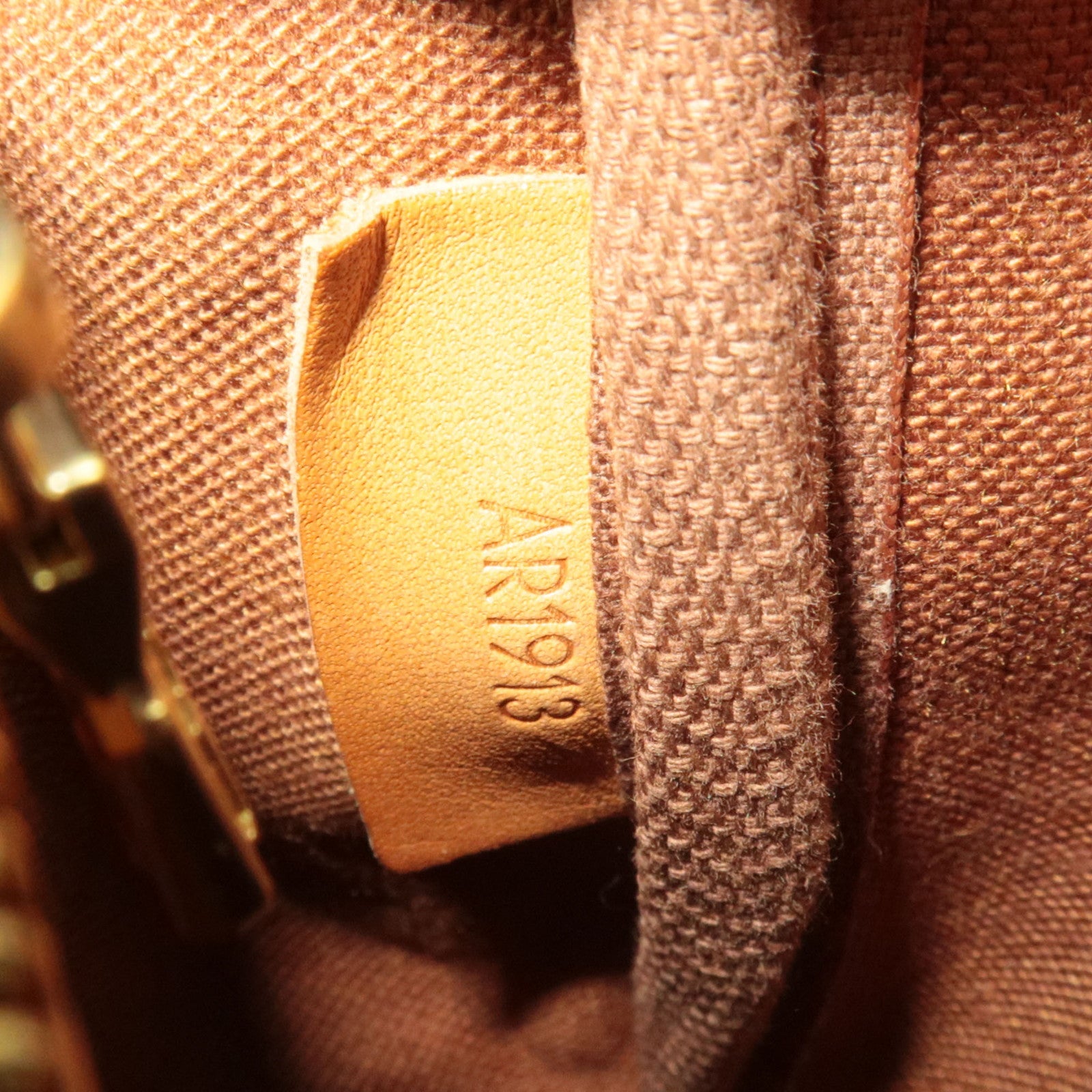 Louis Vuitton Monogram Gibeciere PM Shoulder Bag M42248 AR1913