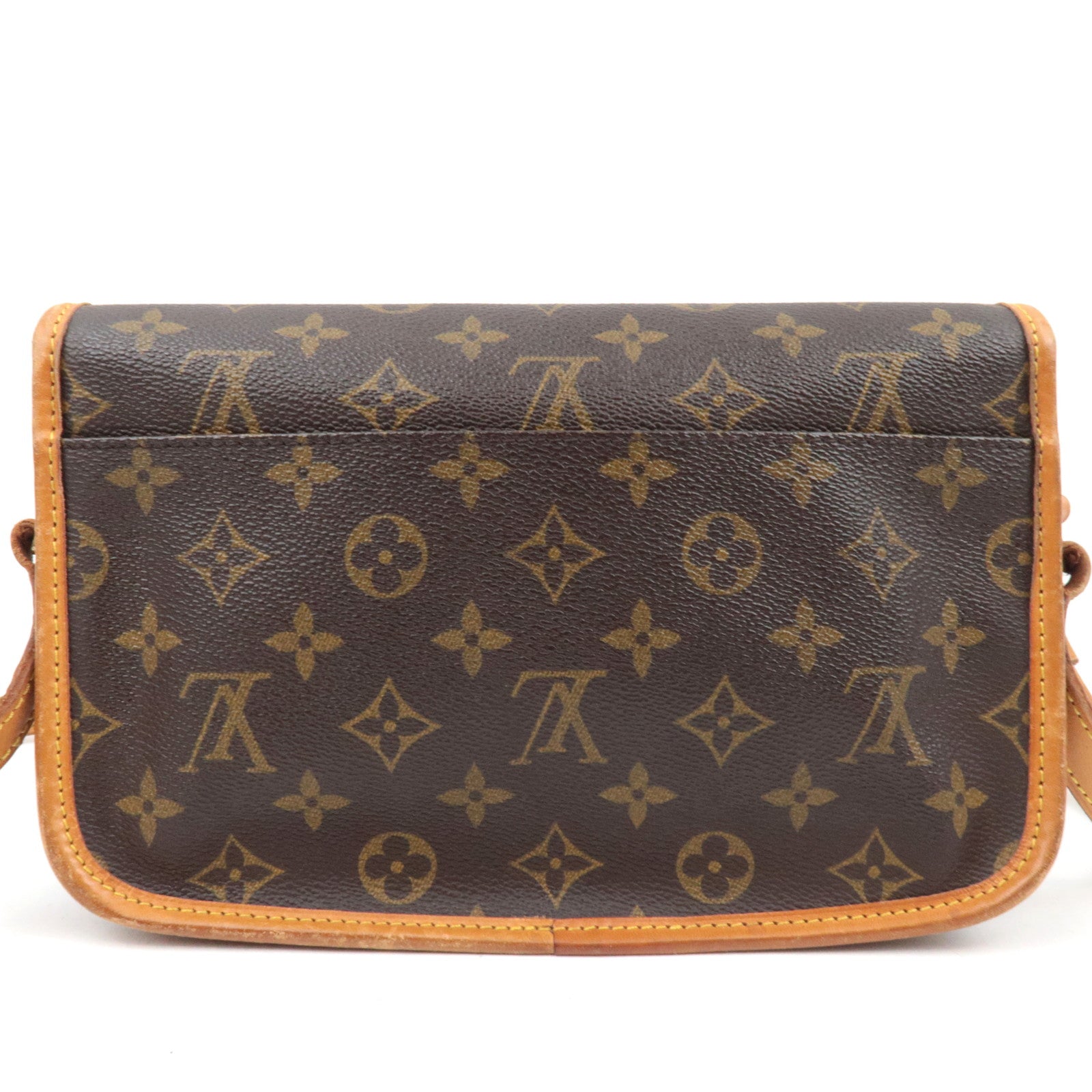 Louis Vuitton Monogram Gibeciere PM Shoulder Bag M42248 AR1913