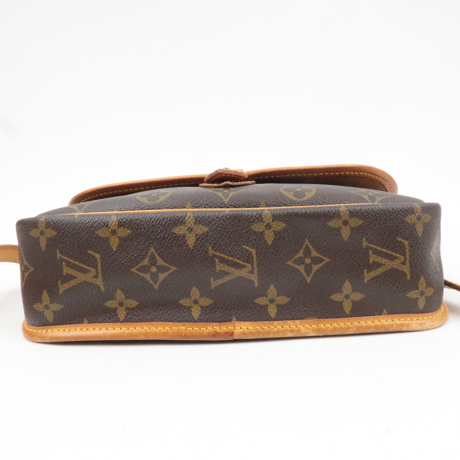 Louis Vuitton Monogram Gibeciere PM Shoulder Bag M42248 AR1913