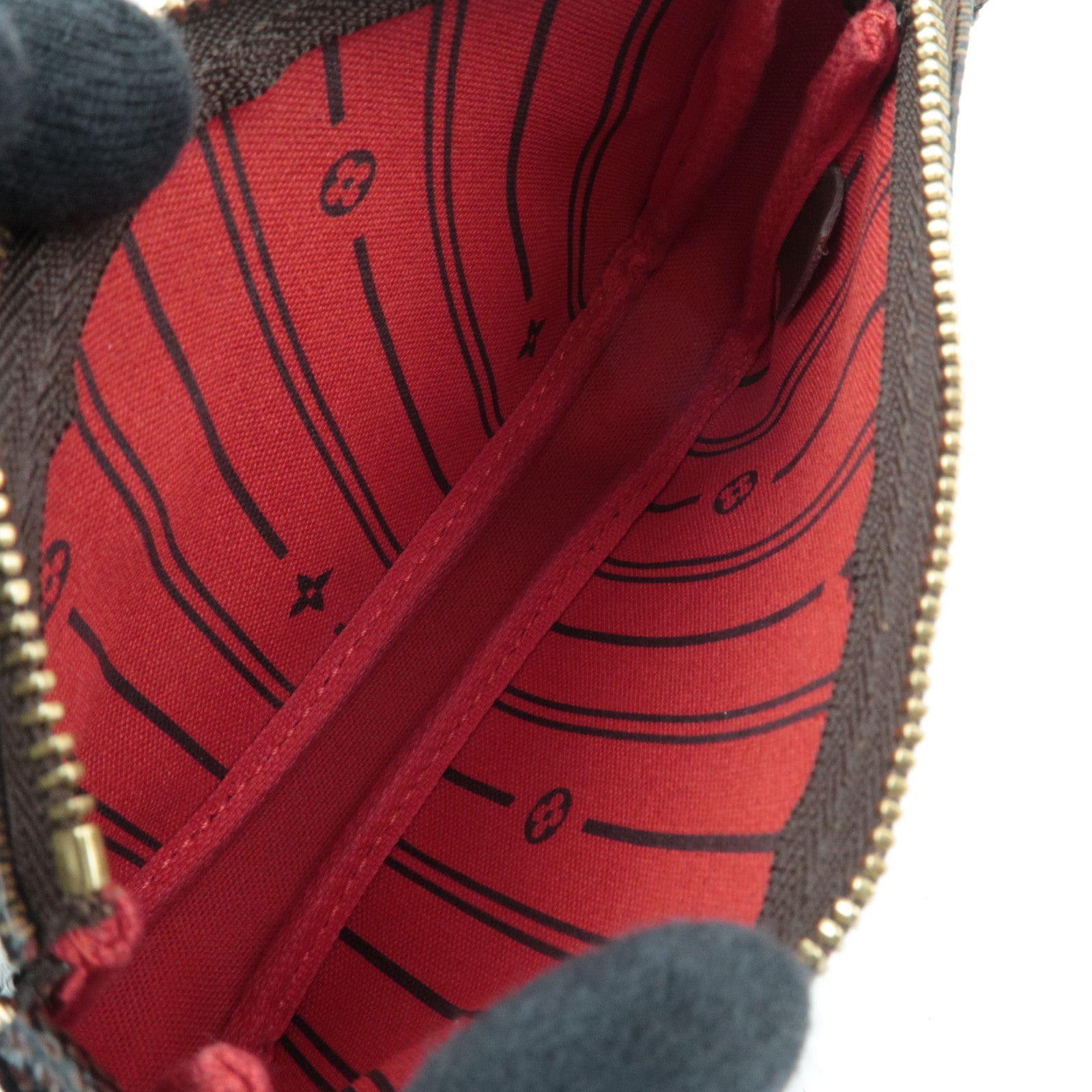 Louis Vuitton Damier T&B Mini Pochette Accessoires Mini Handbag N58011 FL0098