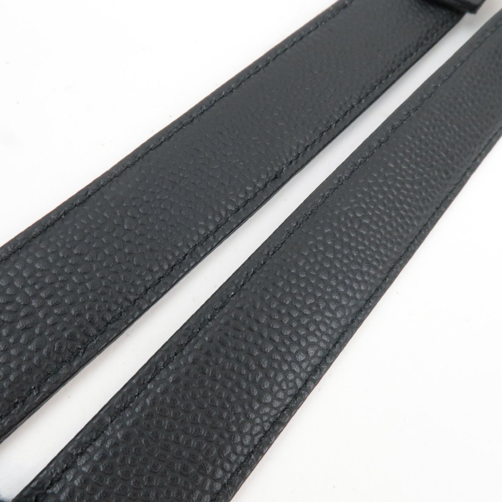 CHANEL Cocomark 2Way Vanity Bag Caviarskin Black Gold HDW *Strap