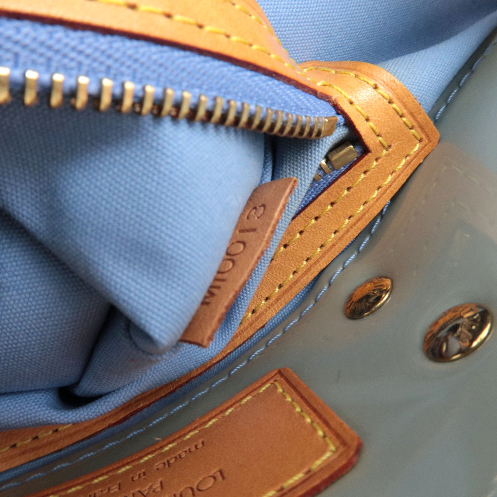 Louis Vuitton Monogram Vernis Reade PM Handbag Lavande M91220 MI0013