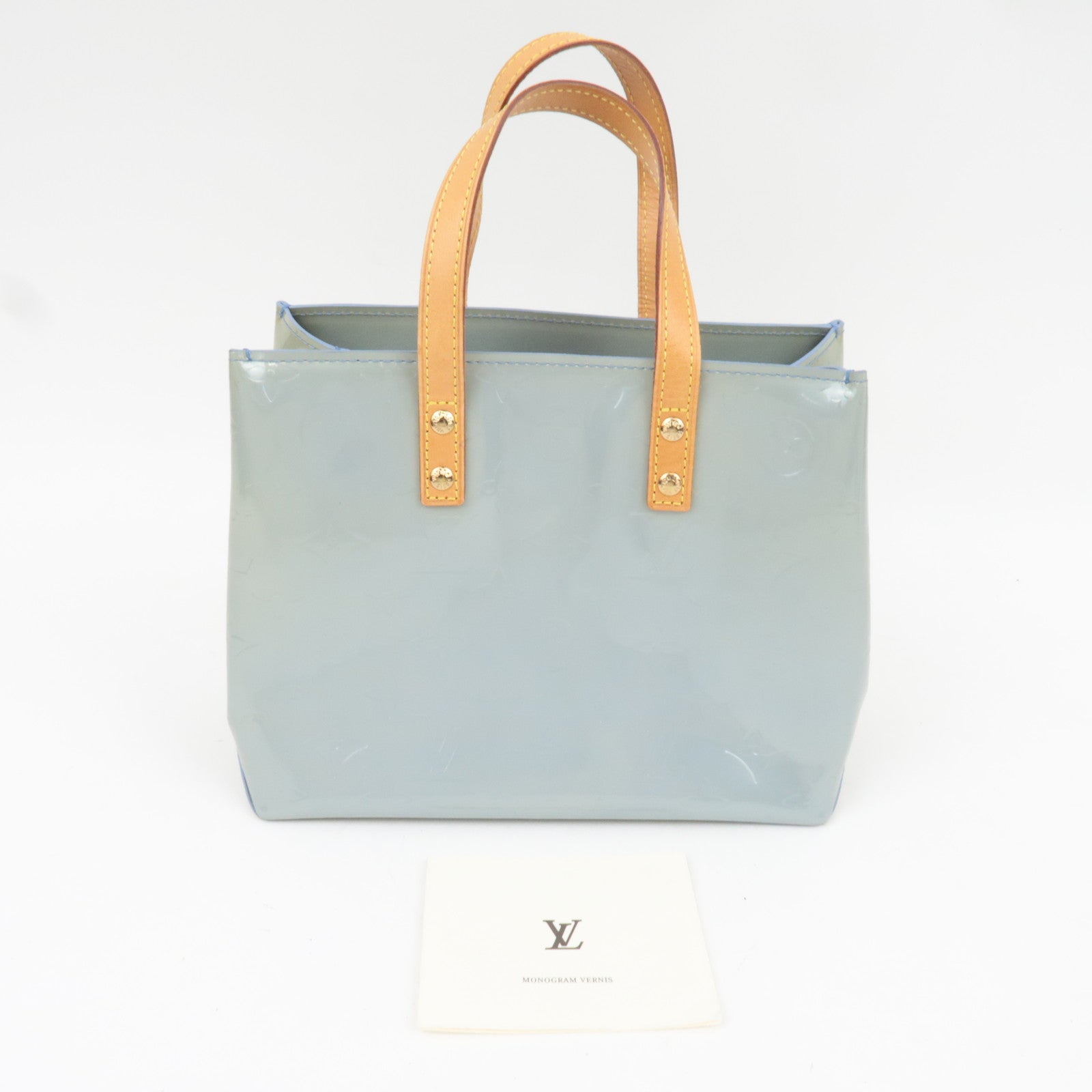 Louis Vuitton Monogram Vernis Reade PM Handbag Lavande M91220 MI0013