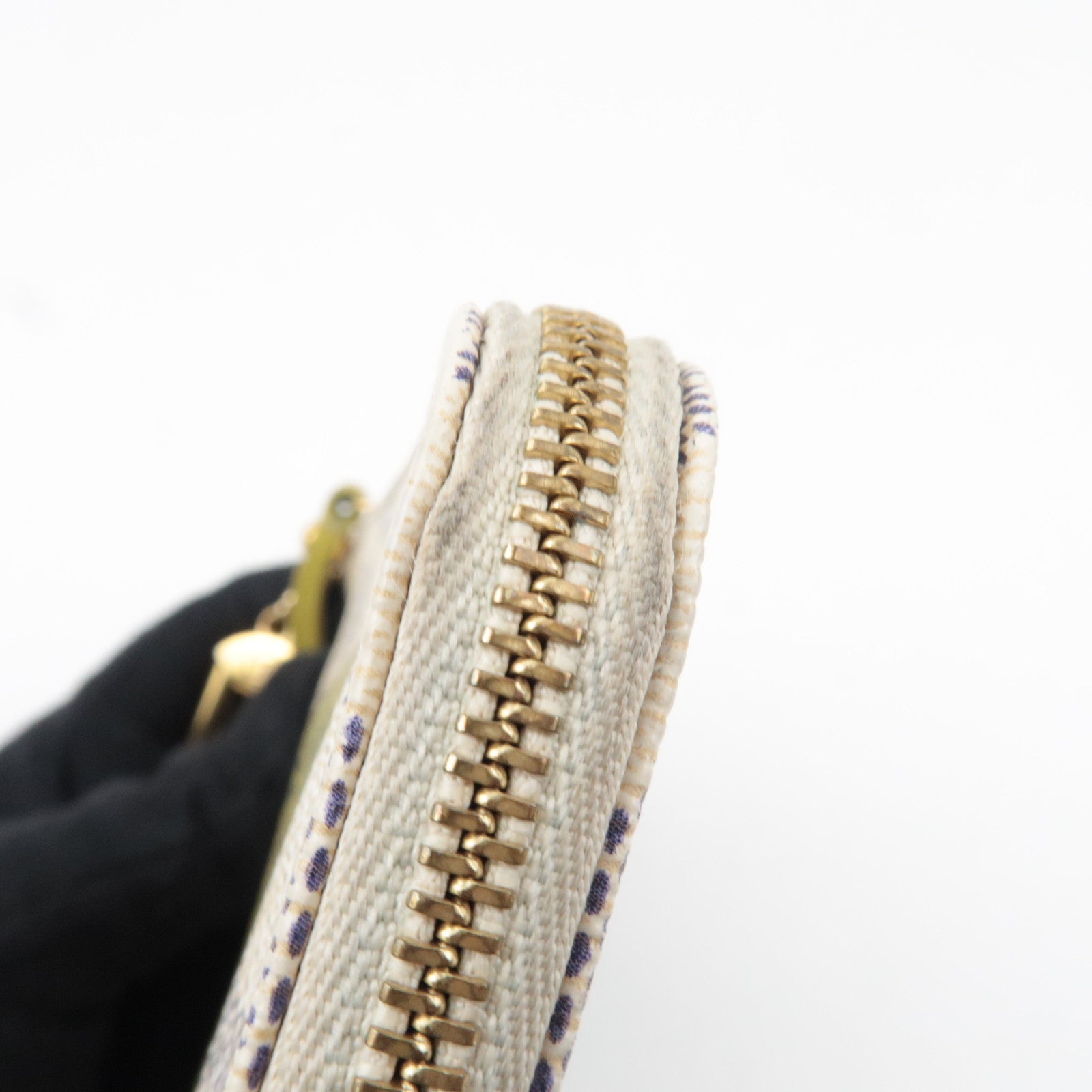 Louis Vuitton Damier Azur Label Collection Pochette Cles Coin Case Complice N63085 CT4039