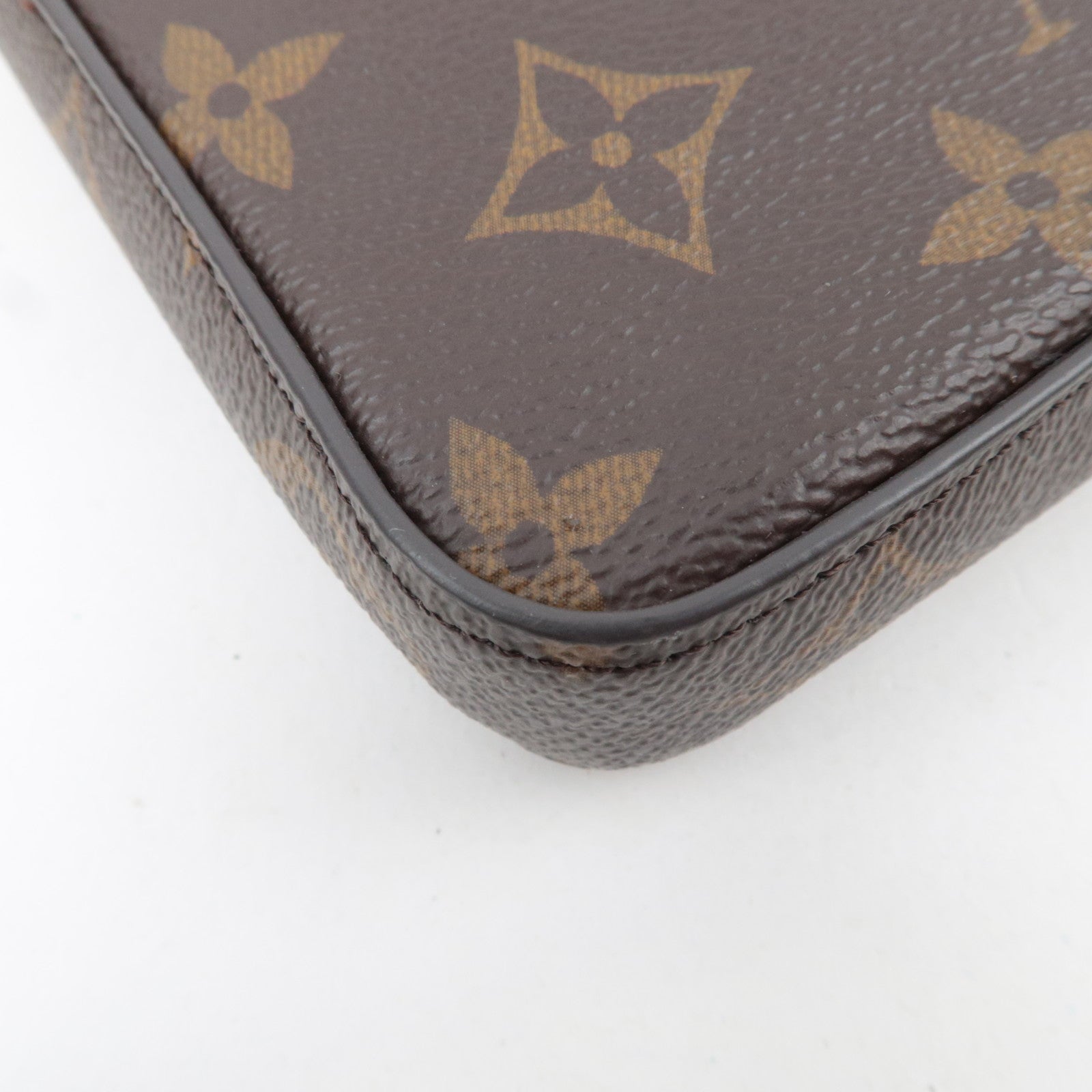 Louis Vuitton Monogram Pochette Felicie Shoulder Bag Fuchsia M81896 MI1107 *Pouch