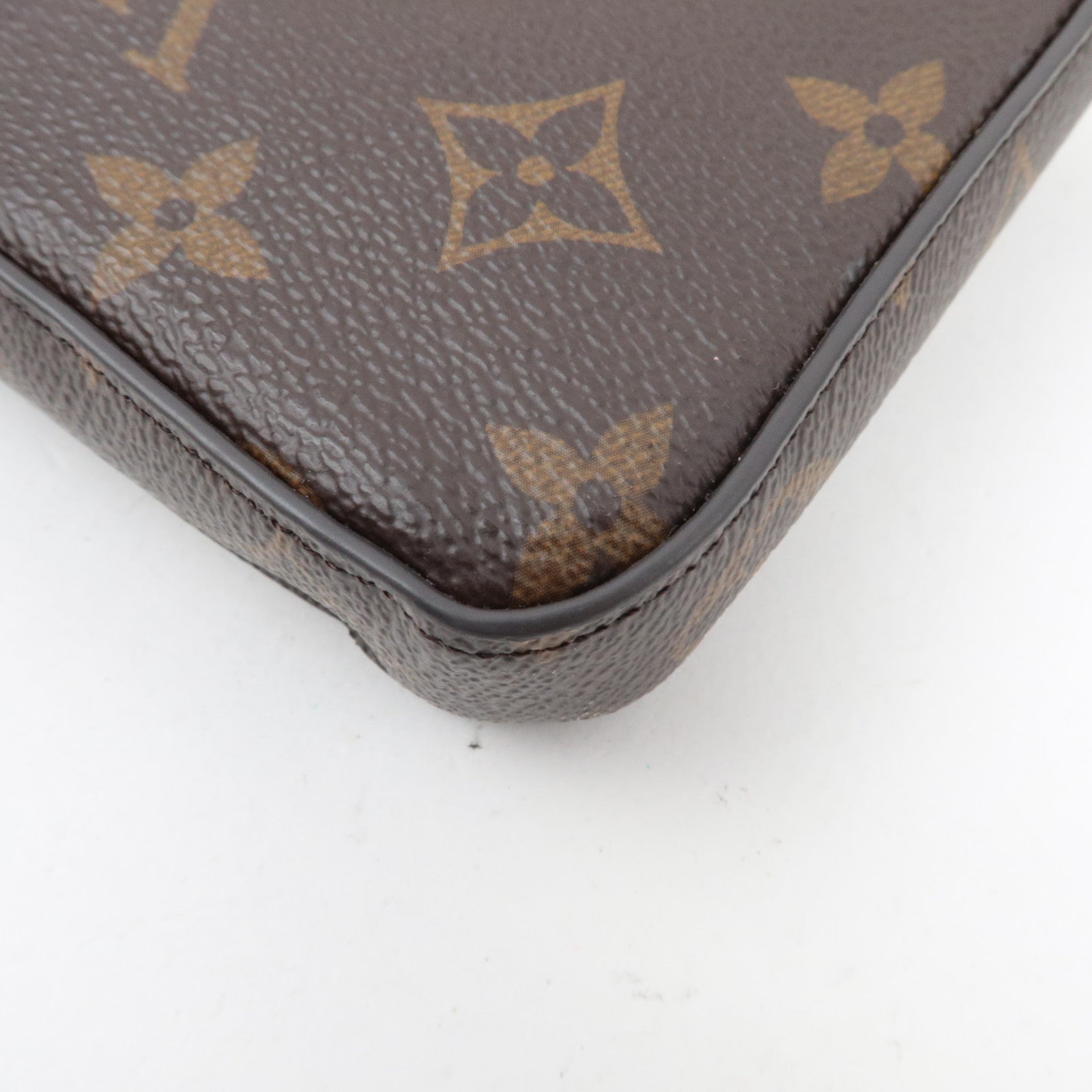 Louis Vuitton Monogram Pochette Felicie Shoulder Bag Fuchsia M81896 MI1107 *Pouch