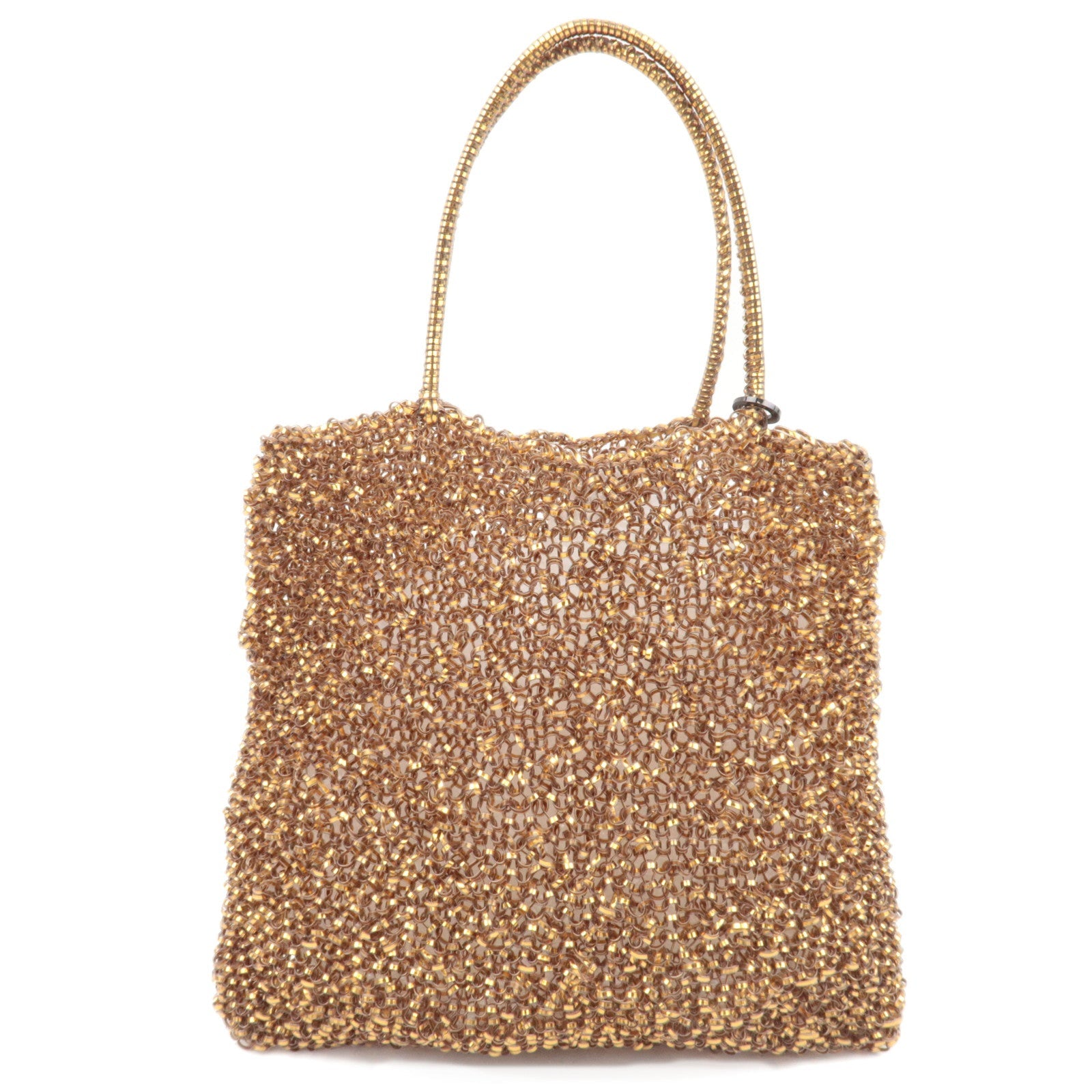 ANTEPRIMA Wire Handbag PVC Gold83314