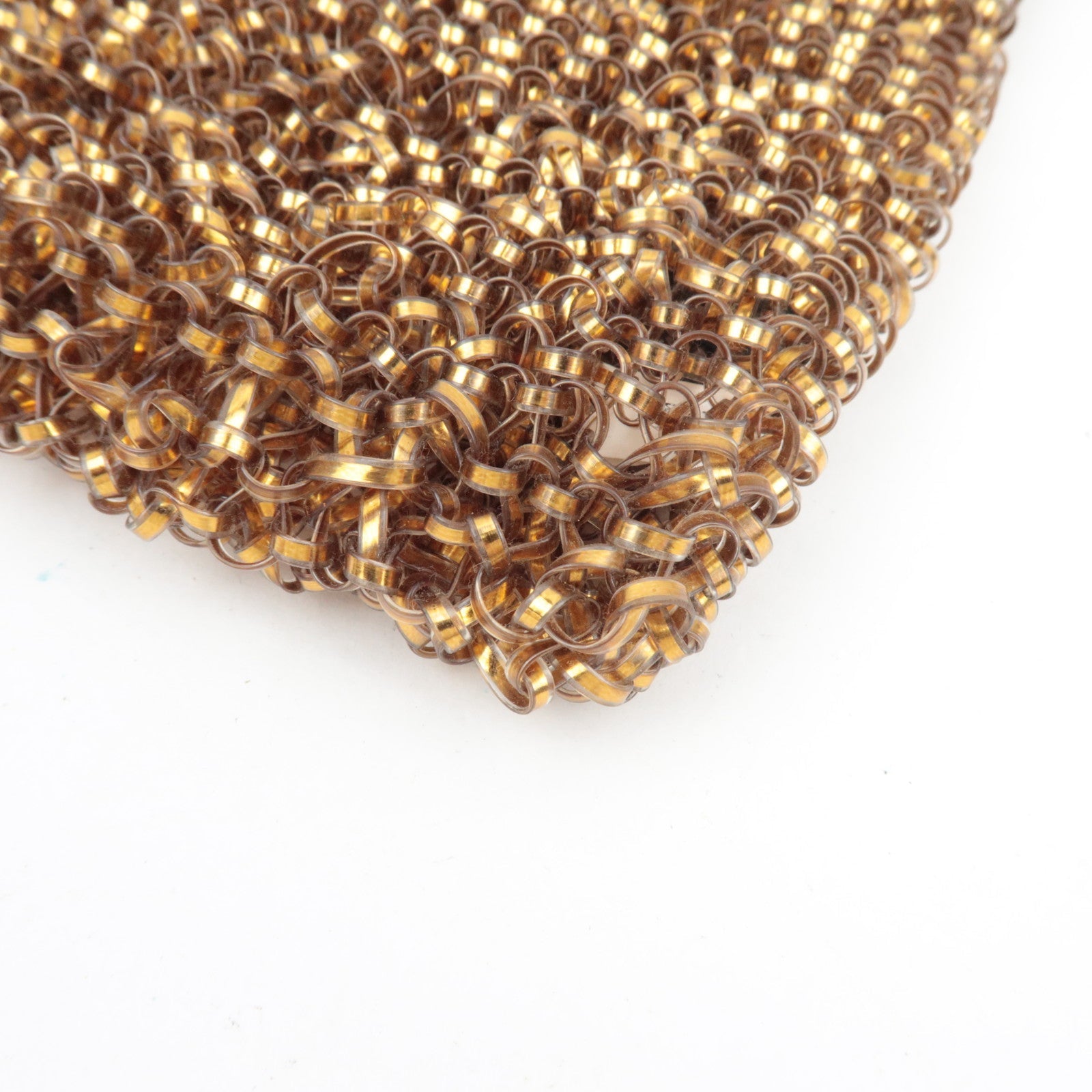 ANTEPRIMA Wire Handbag PVC Gold