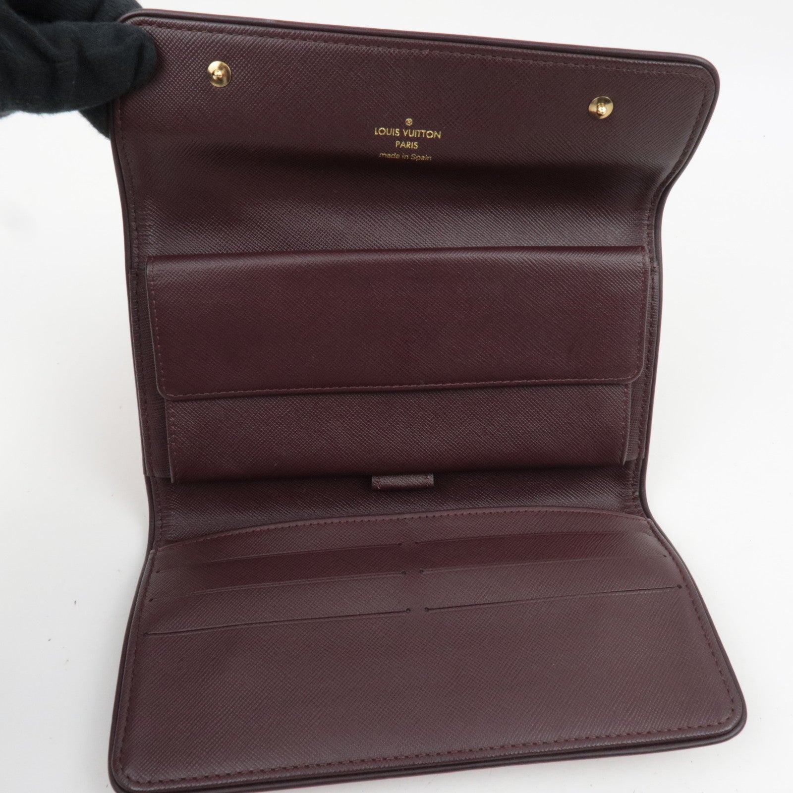 Louis Vuitton Monogram Mini Porte Tresor International Long Wallet Cerise M92244 CA1013 *Box, Dust bag