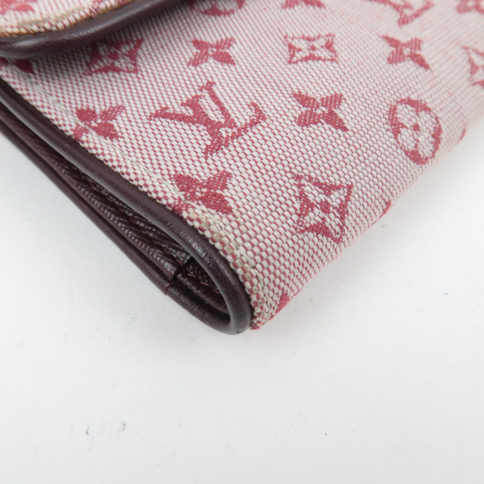 Louis Vuitton Monogram Mini Porte Tresor International Long Wallet Cerise M92244 CA1013 *Box, Dust bag