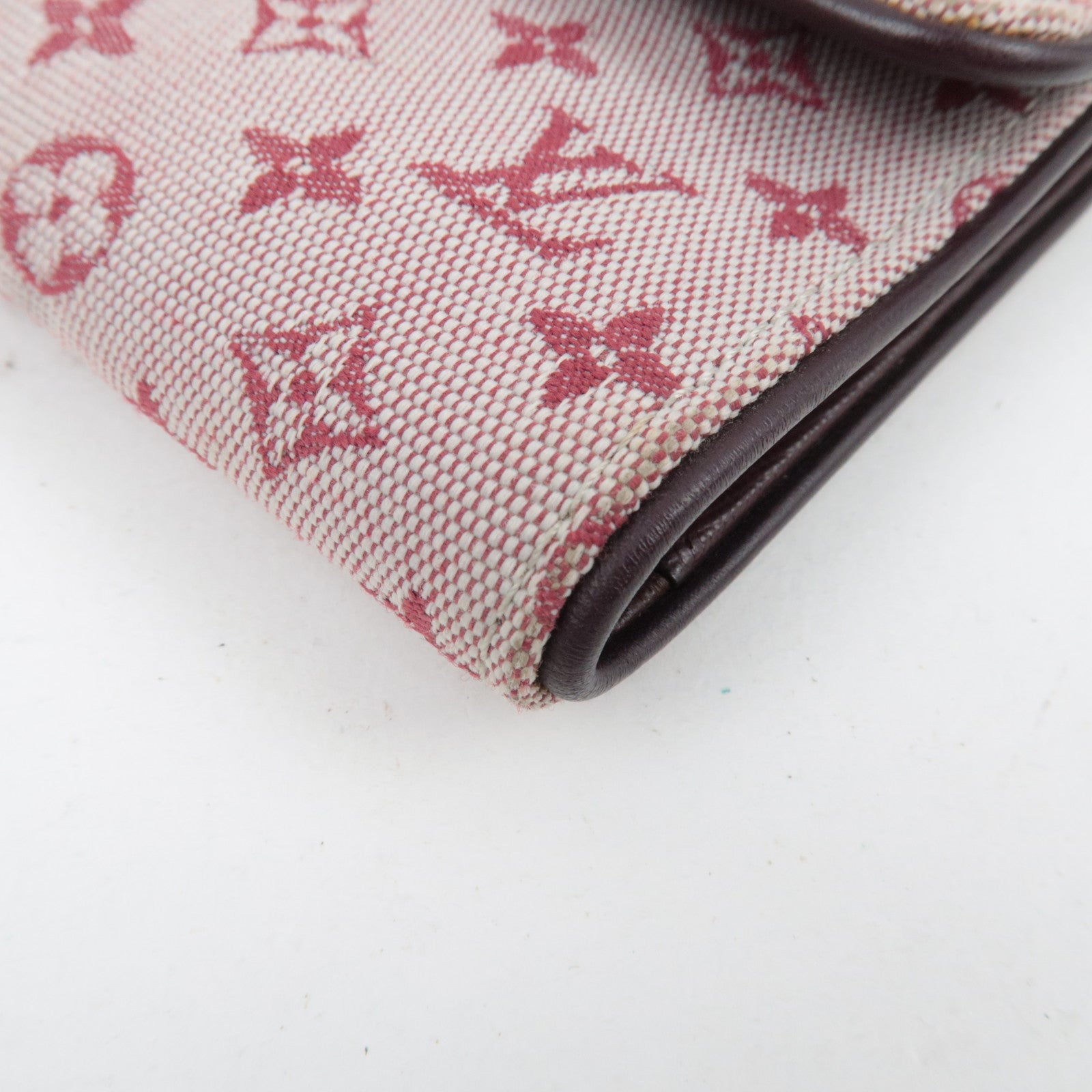 Louis Vuitton Monogram Mini Porte Tresor International Long Wallet Cerise M92244 CA1013 *Box, Dust bag